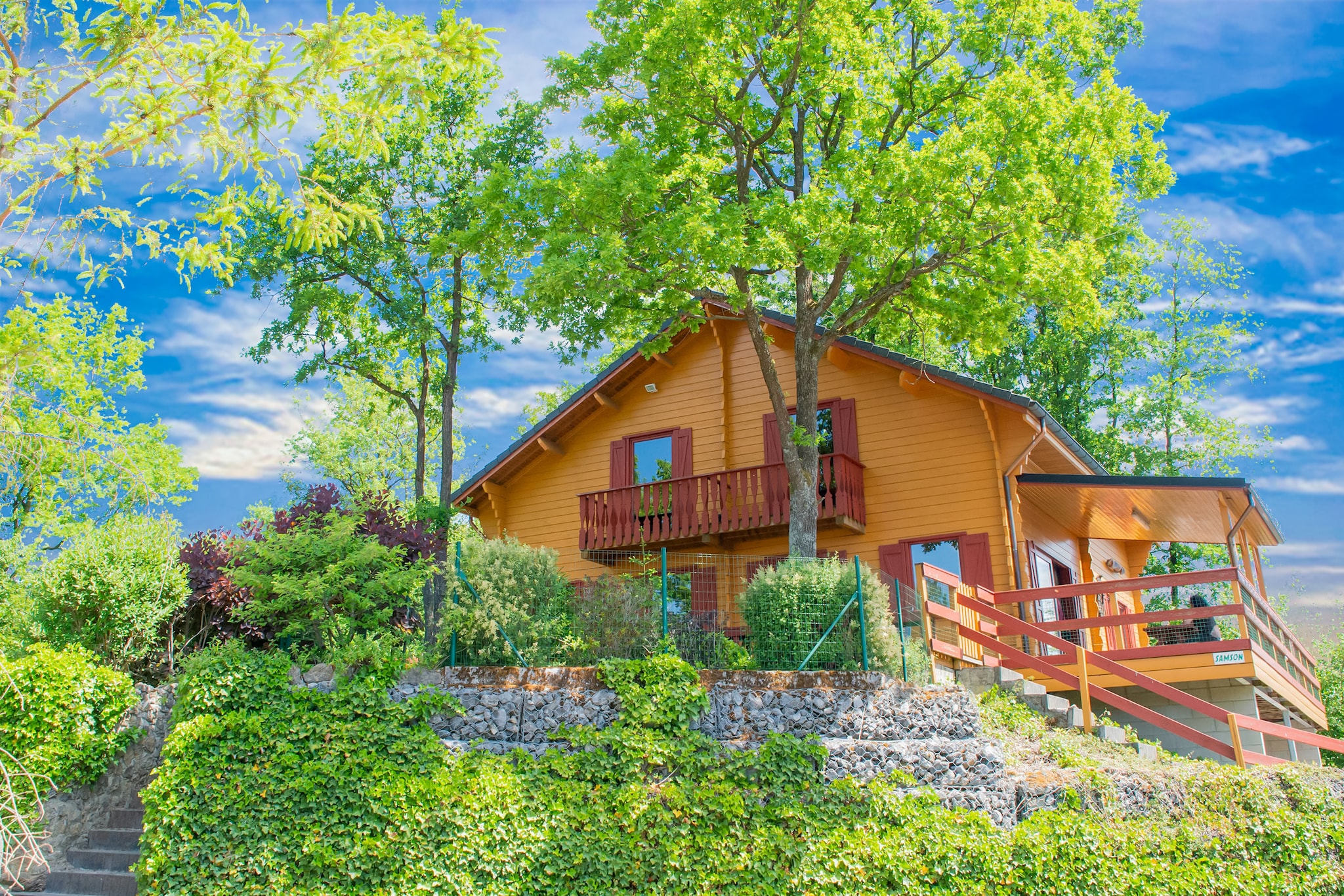 Chalet Samson-Buitenkant zomer