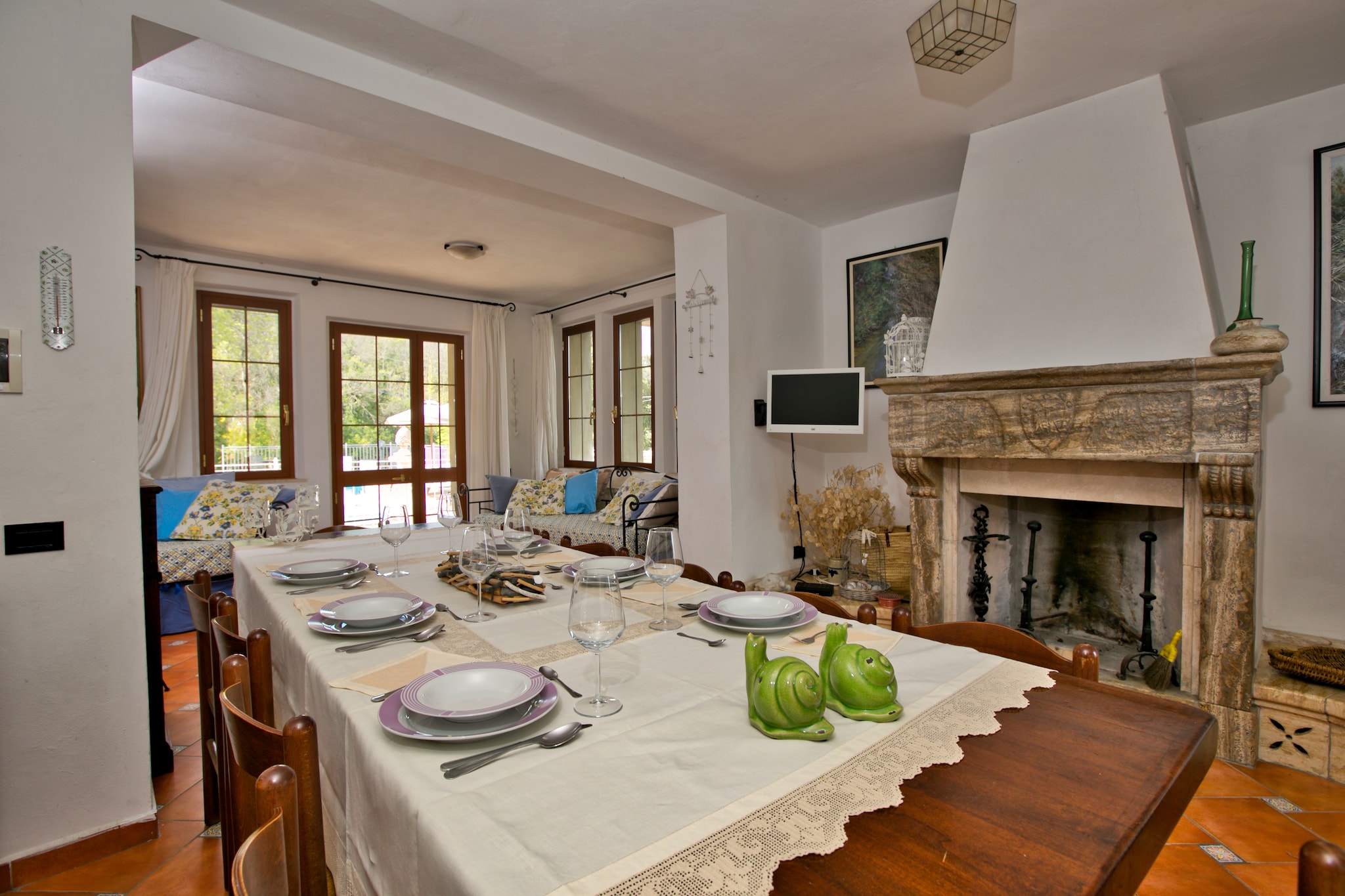 Tranquil Hillside Retreat 
Nestled at 500 metres above sea level in the charming village of Sassetta, this inviting holiday home offers an escape from the bustle of everyday life. The large, cosy living room with a warming fireplace welcomes guests to relax after exploring the Tuscan countryside. The stone staircase leads to two terraces with breathtaking views of the Pian delle Vigne valley, perfect for morning coffees or evening sunsets. Outside, the shared swimming pool invites a refreshing dip, while the private terrace with a barbecue sets the scene for memorable alfresco meals.

Charming Sassetta and Coastal Delights
A short strool away, the quaint streets of Sassetta invite you to discover authentic Tuscan life. Enjoy a leisurely lunch at a local trattoria, or browse artisan shops offering regional delicacies. For beach lovers, the golden sands of Marina Castagneto Carducci lie just 12 kilometres away, offering a day of sun and sea. While there, be sure to visit the ownerâ€™s exclusive botanical garden, a hidden gem open only to guests, showcasing the lush Mediterranean flora.

Exploring Tuscanyâ€™s Rich Heritage
This idyllic base places you within reach of Tuscanyâ€™s iconic landmarks. Take a day trip to the historic cities of Pisa, Lucca, Piombino, or Livorno, each brimming with art, culture, and culinary delights. Explore ancient streets, marvel at Renaissance architecture, and indulge in regional cuisine. Whether you seek tranquility in the hills, seaside adventures, or cultural discoveries, this Sassetta holiday home provides a gateway to the best of Tuscany.