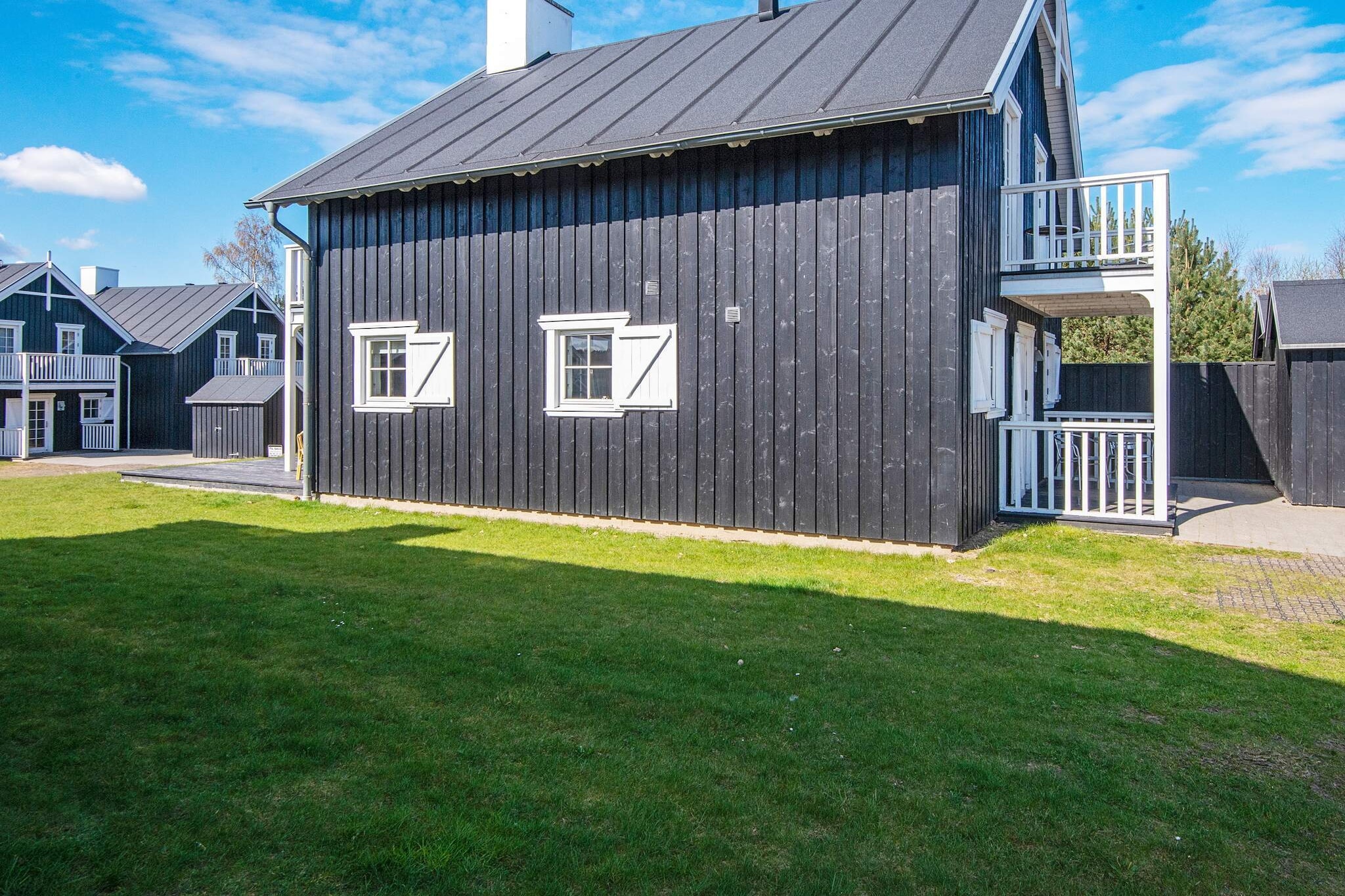 Maison de vacances pour 8 a Gjern - Extérieur