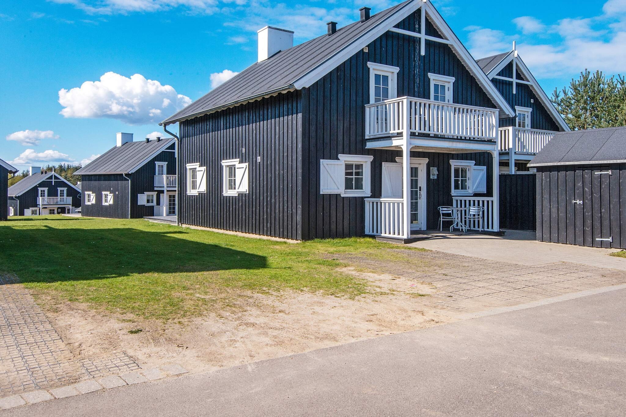 Maison de vacances pour 8 a Gjern - Extérieur