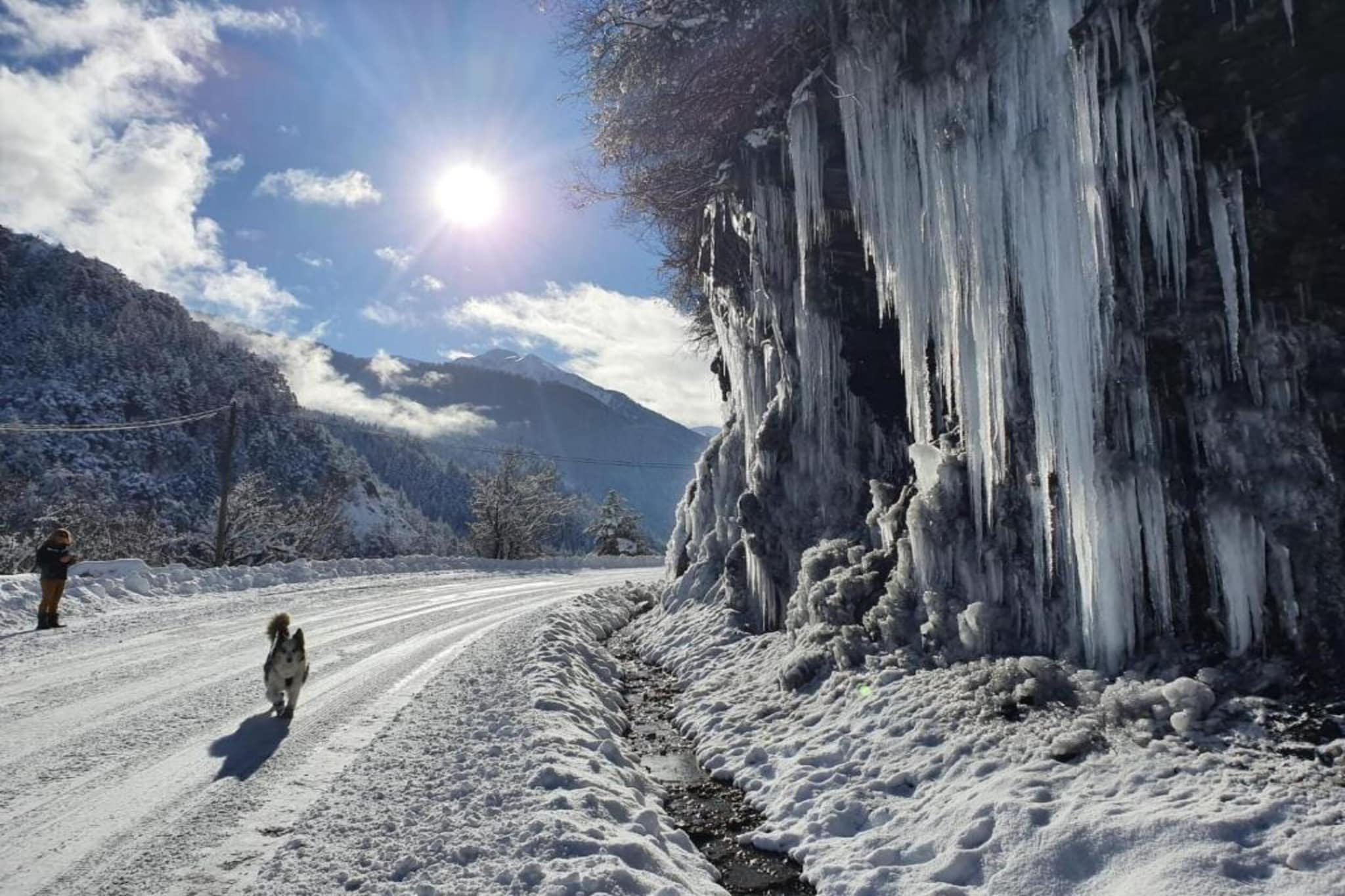 Le Village de Praroustan 1-Area winter 20km