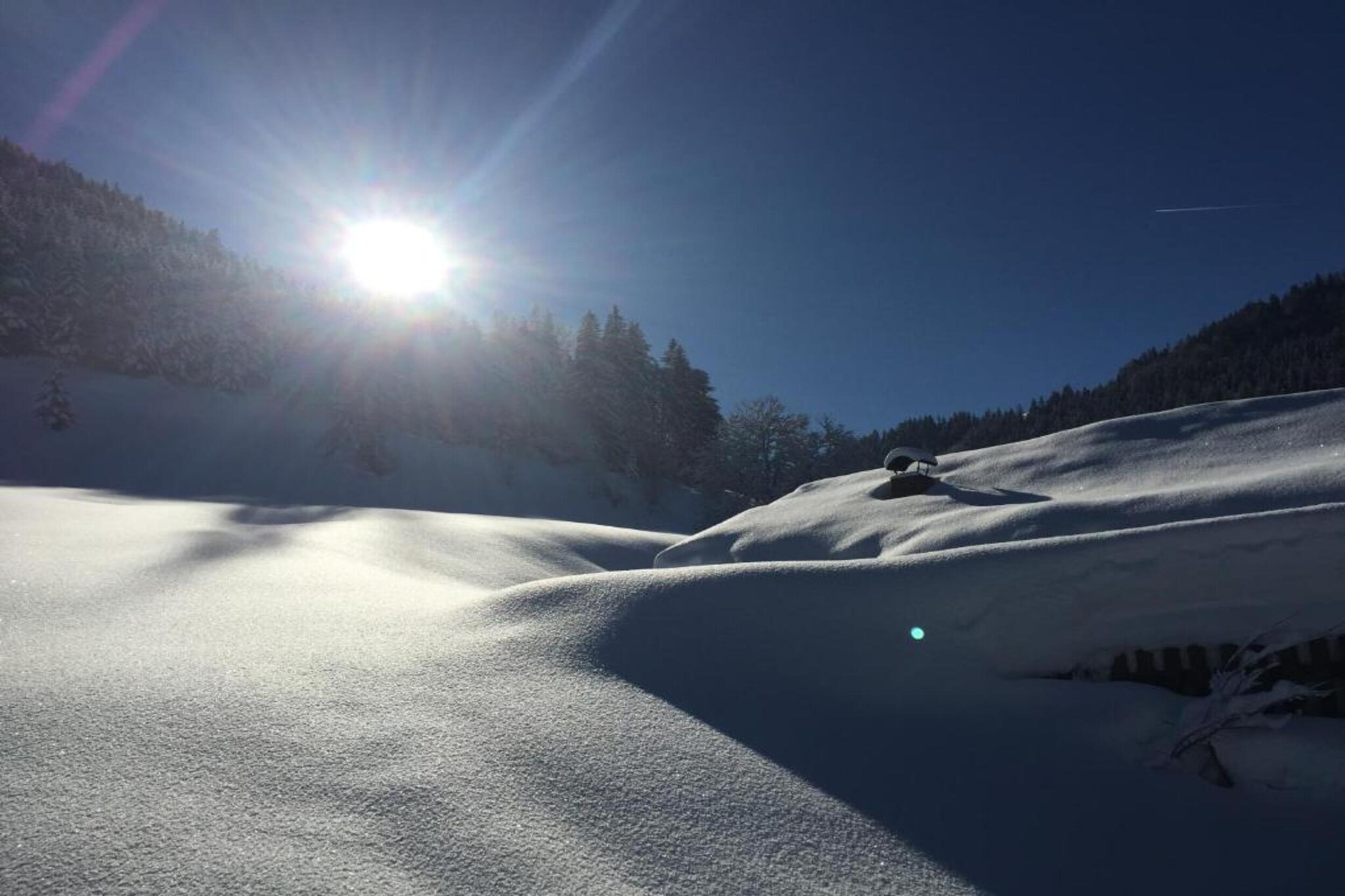 Unterstein 1-Gebied winter 20km