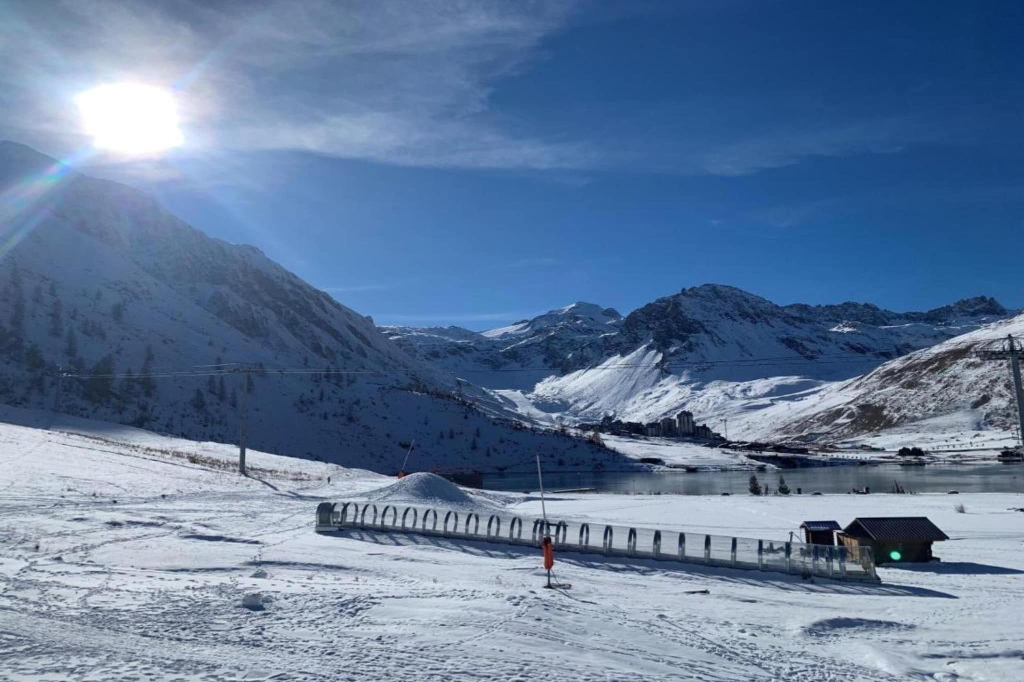 Le Hameau du Borsat 5-Gebied winter 5km