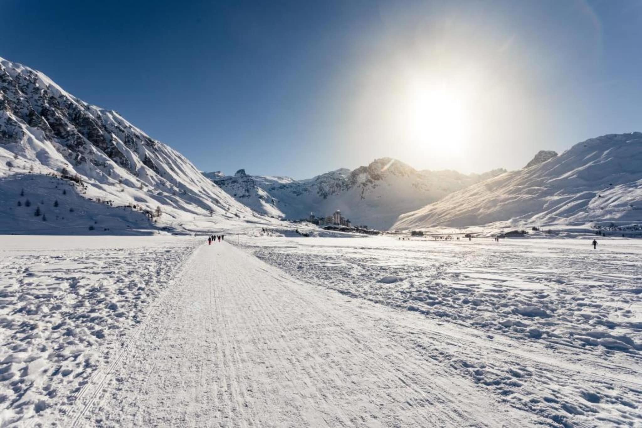 Le Hameau du Borsat 5-Gebied winter 5km