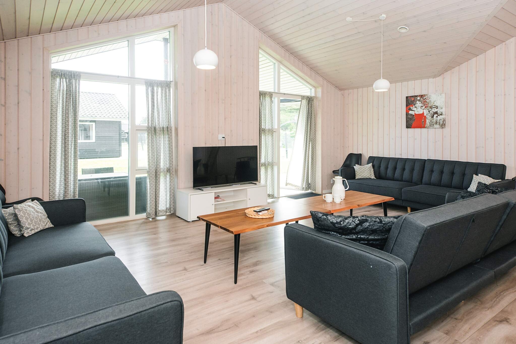 Zomerhuis met zwembad, sauna - Binnen