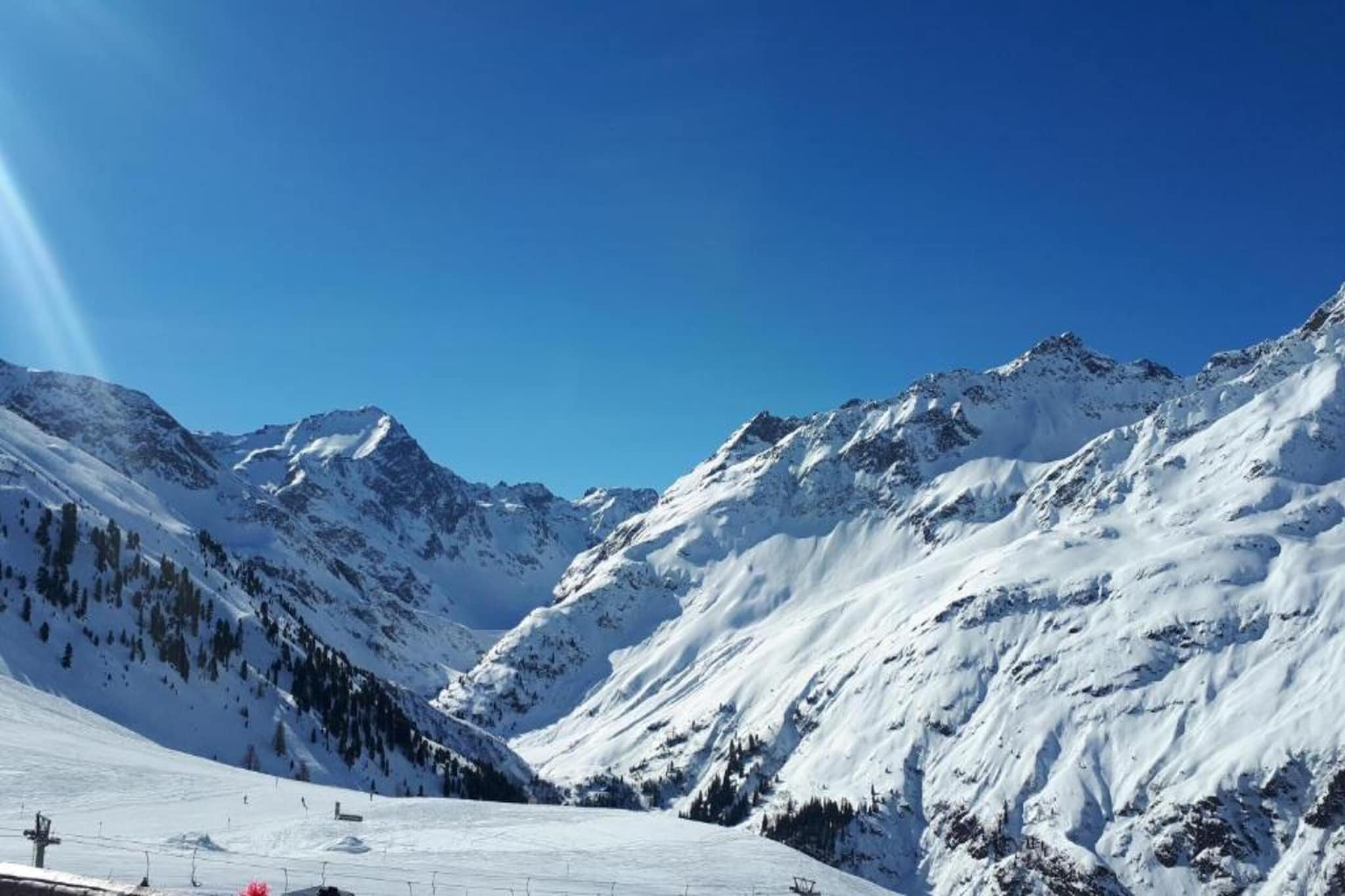 Le Grand Panorama I 2-Gebied winter 5km