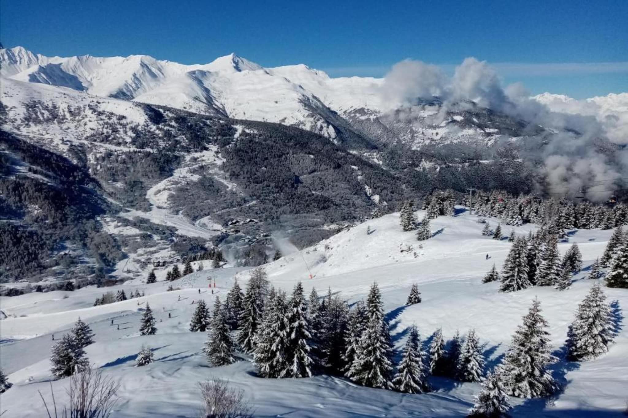 Le Grand Panorama I 2-Gebied winter 5km