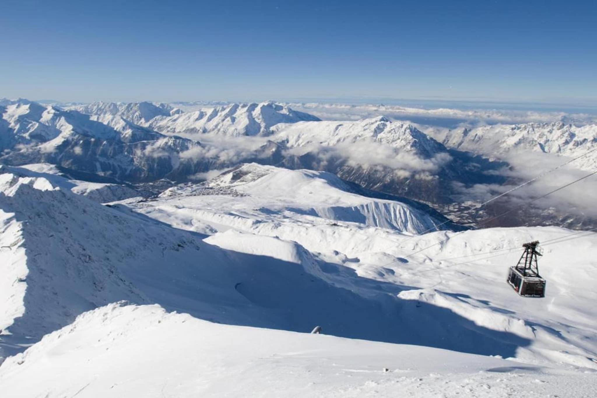 Les Epinettes 3-Gebiet Winter 20 km