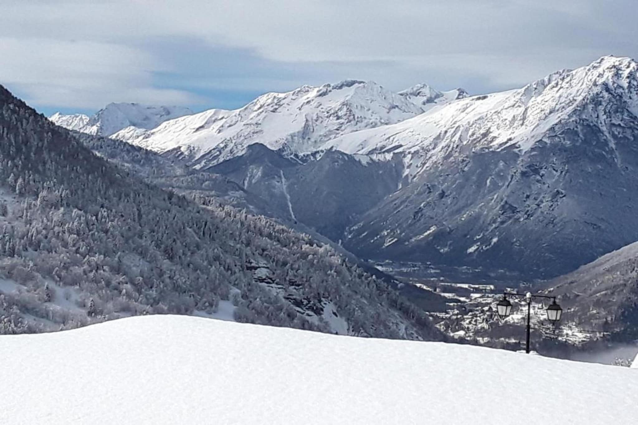 Les Epinettes 7-Gebiet Winter 20 km