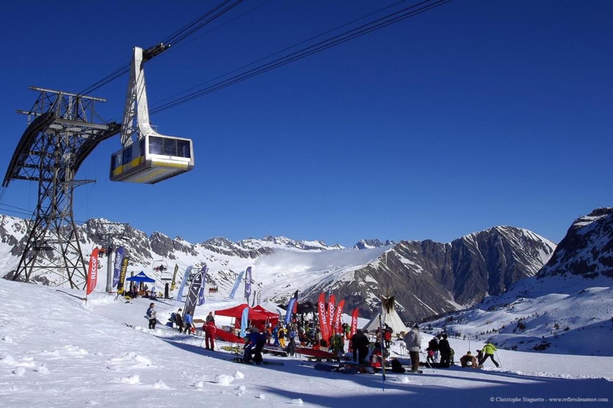 Les Epinettes 7-Gebiet Winter 20 km