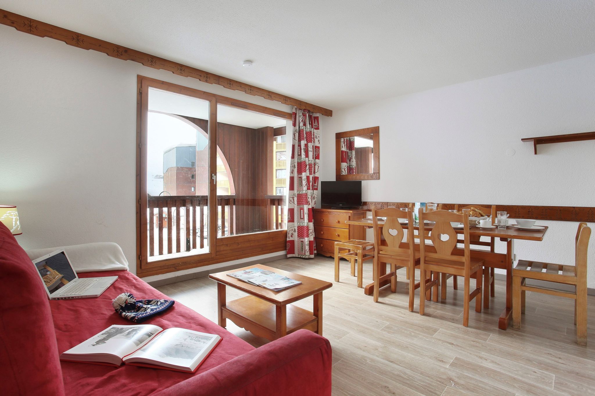 Appartement avec balcon ou terrasse proche des pistes de ski