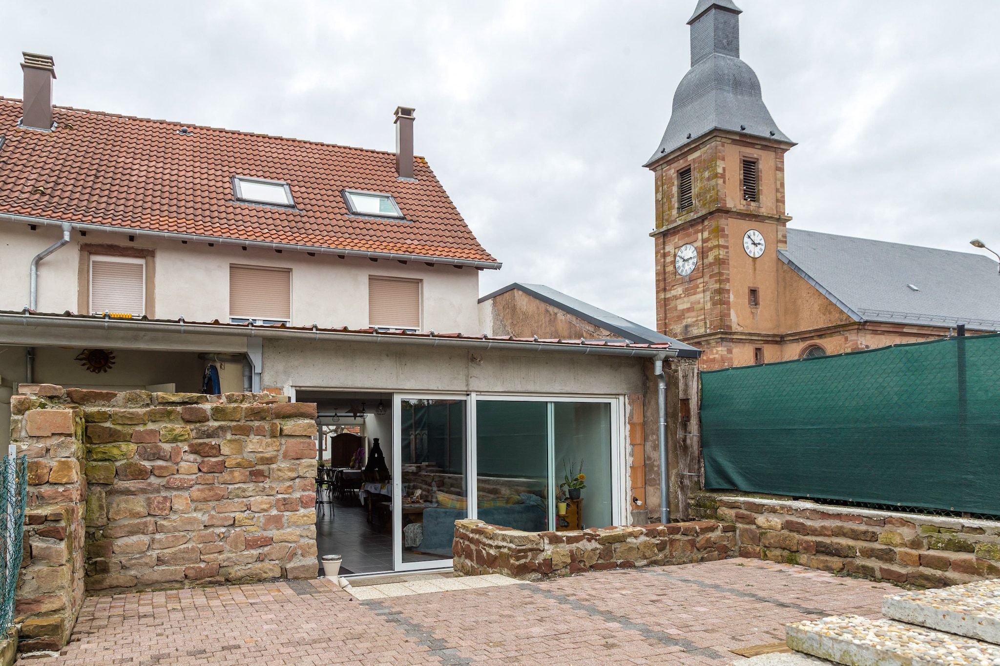 Renovated village house with enclosed garden