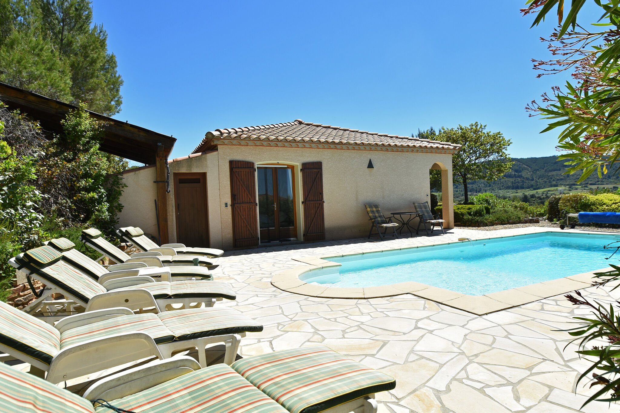 Ruime villa in Zuid-Frankrijk met privézwembad en grote tuin