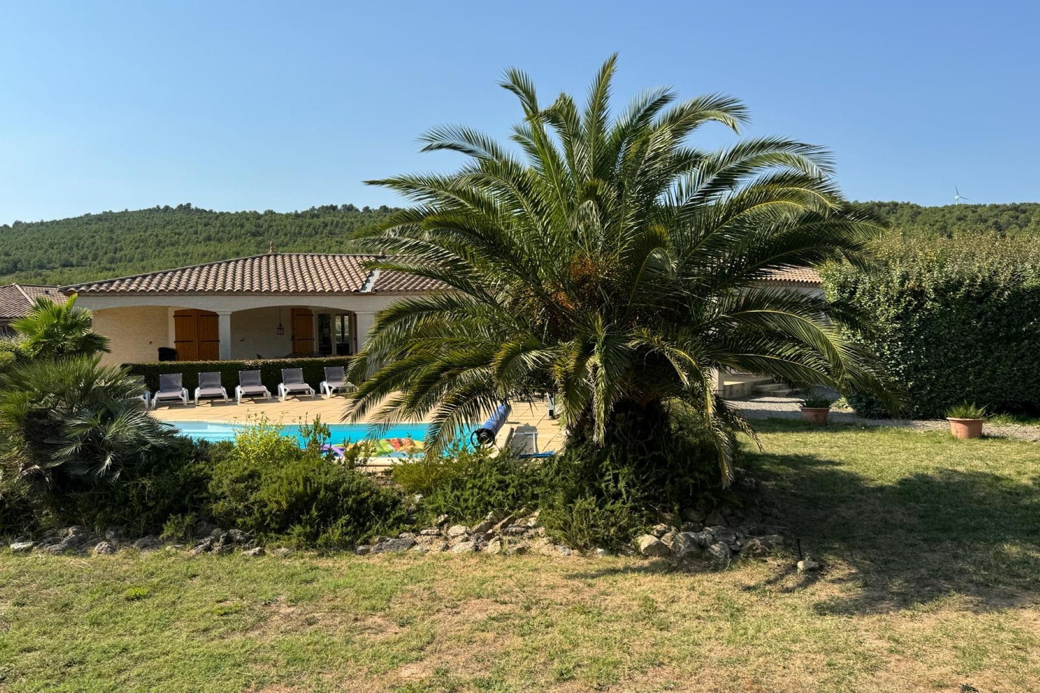 Villa l'Olivier - Außenbereich Sommer