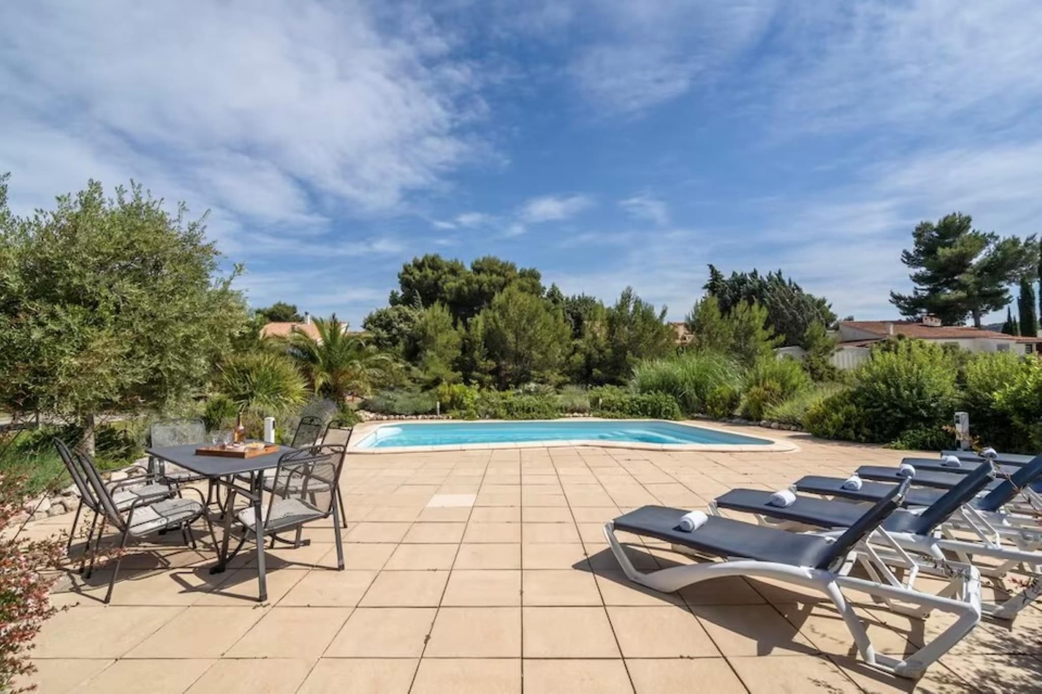 Villa l'Olivier - Terrasse/Balkon
