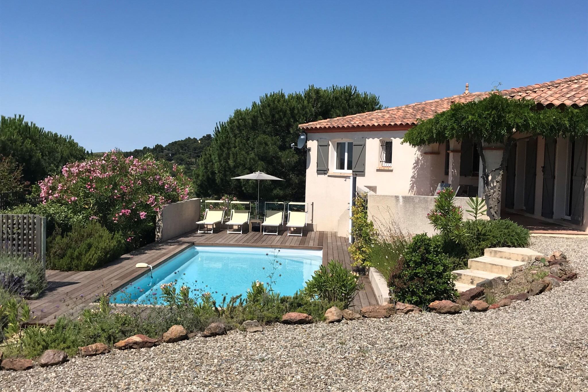 Comfortabele villa in Zuid-Frankrijk met privézwembad