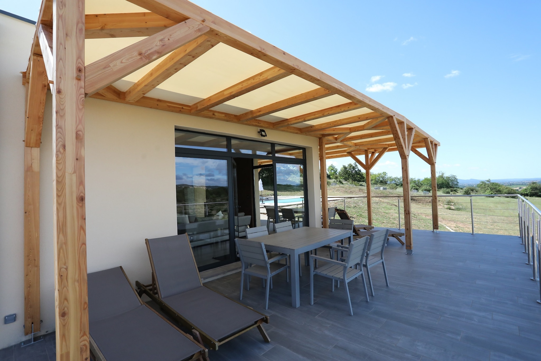 Villa moderne-Terrace balcony
