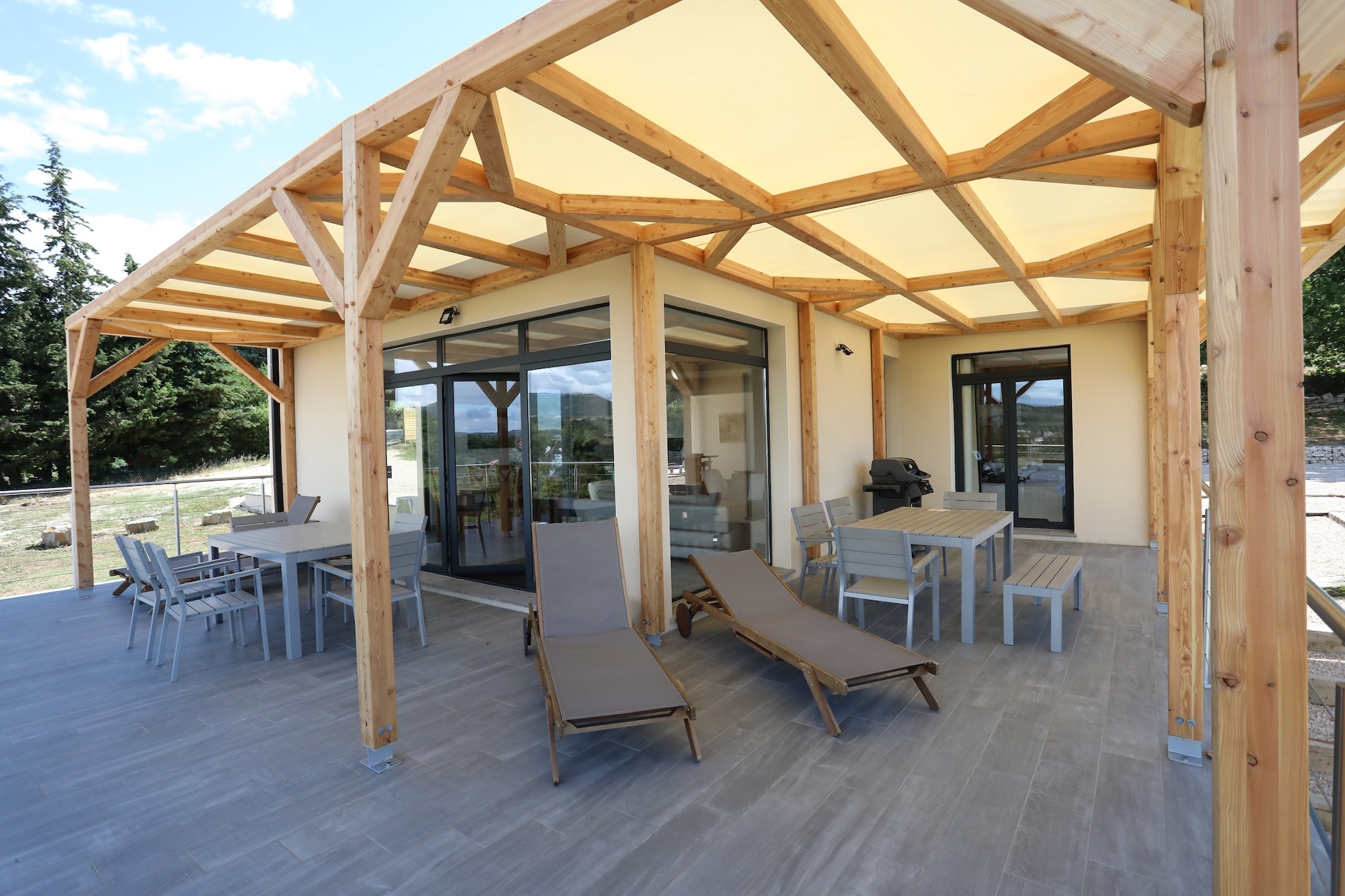 Villa moderne-Terrace balcony