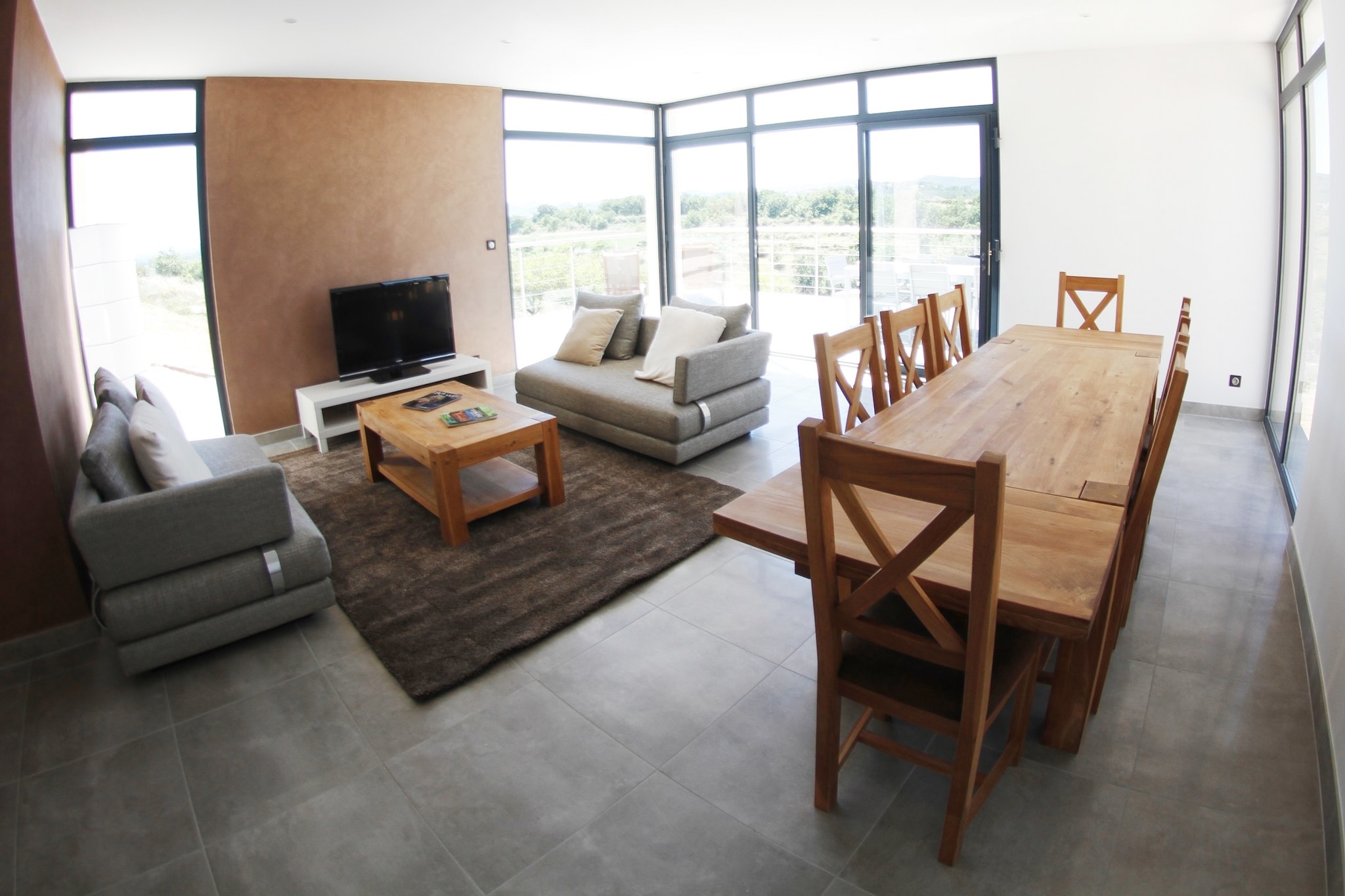 Villa moderne-Dining room