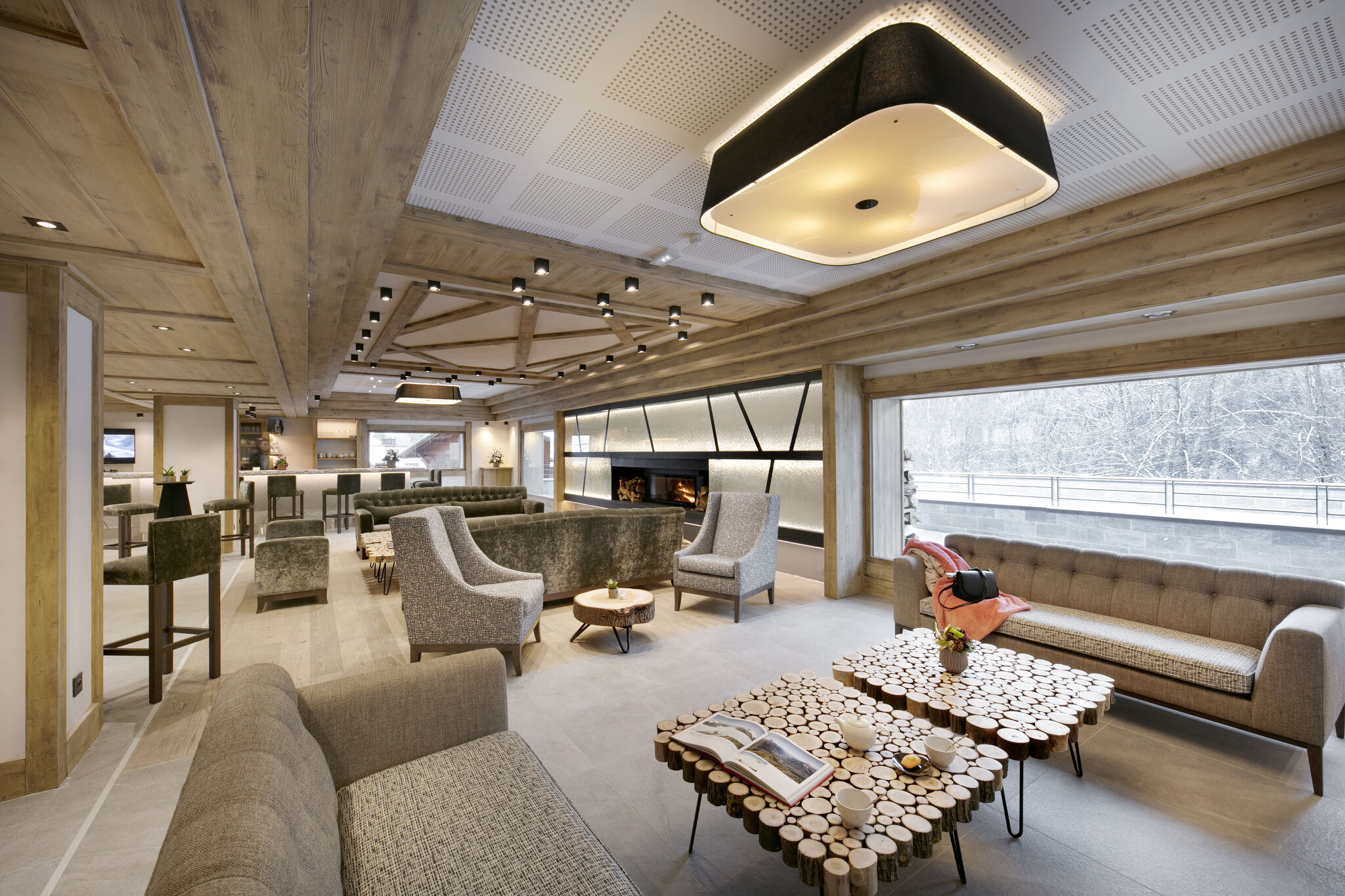 Modern ingericht appartement aan de voet van de Mont Blanc