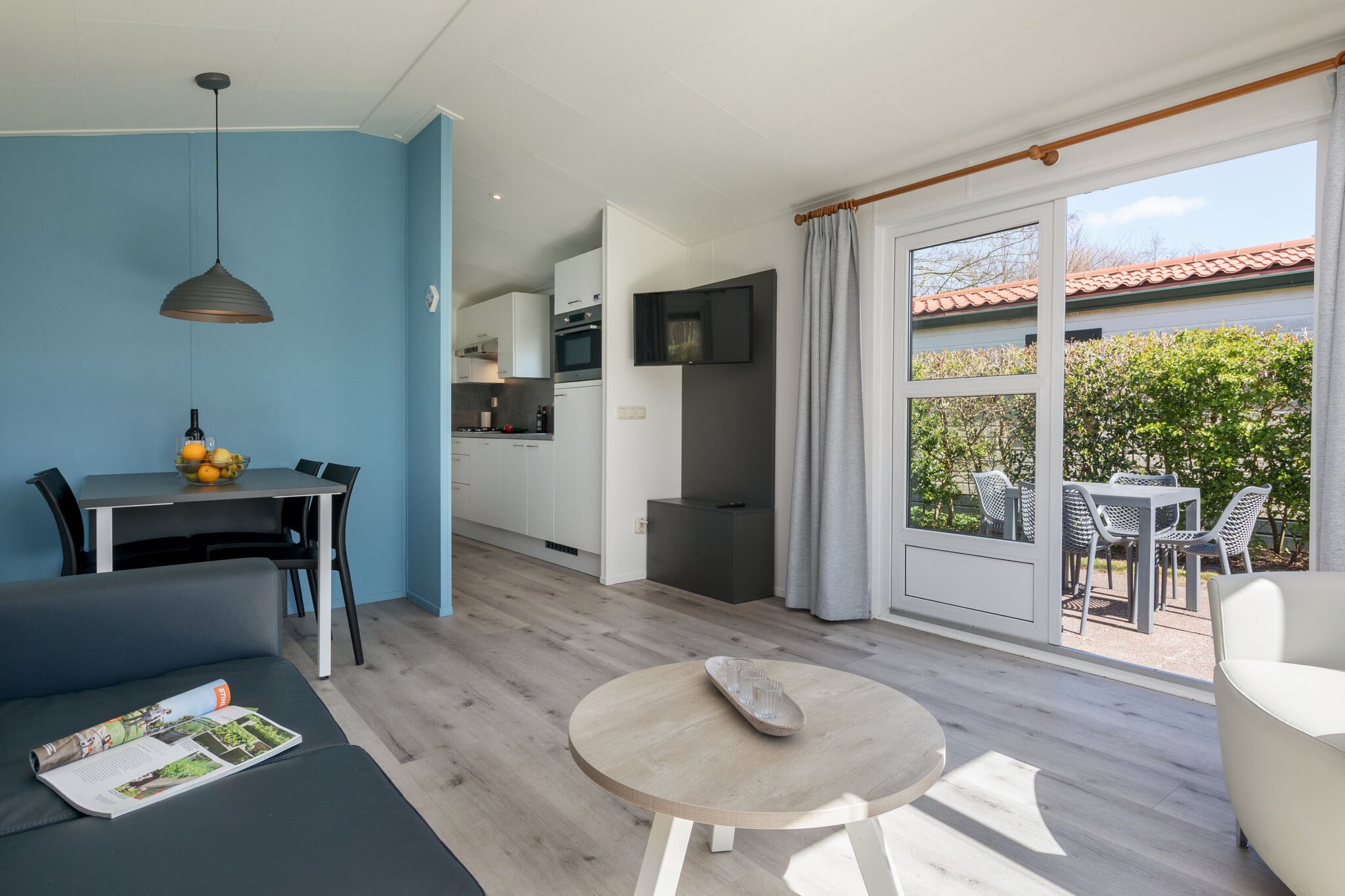 Restyled chalet with dishwasher, 2 km from the sea, on Texel