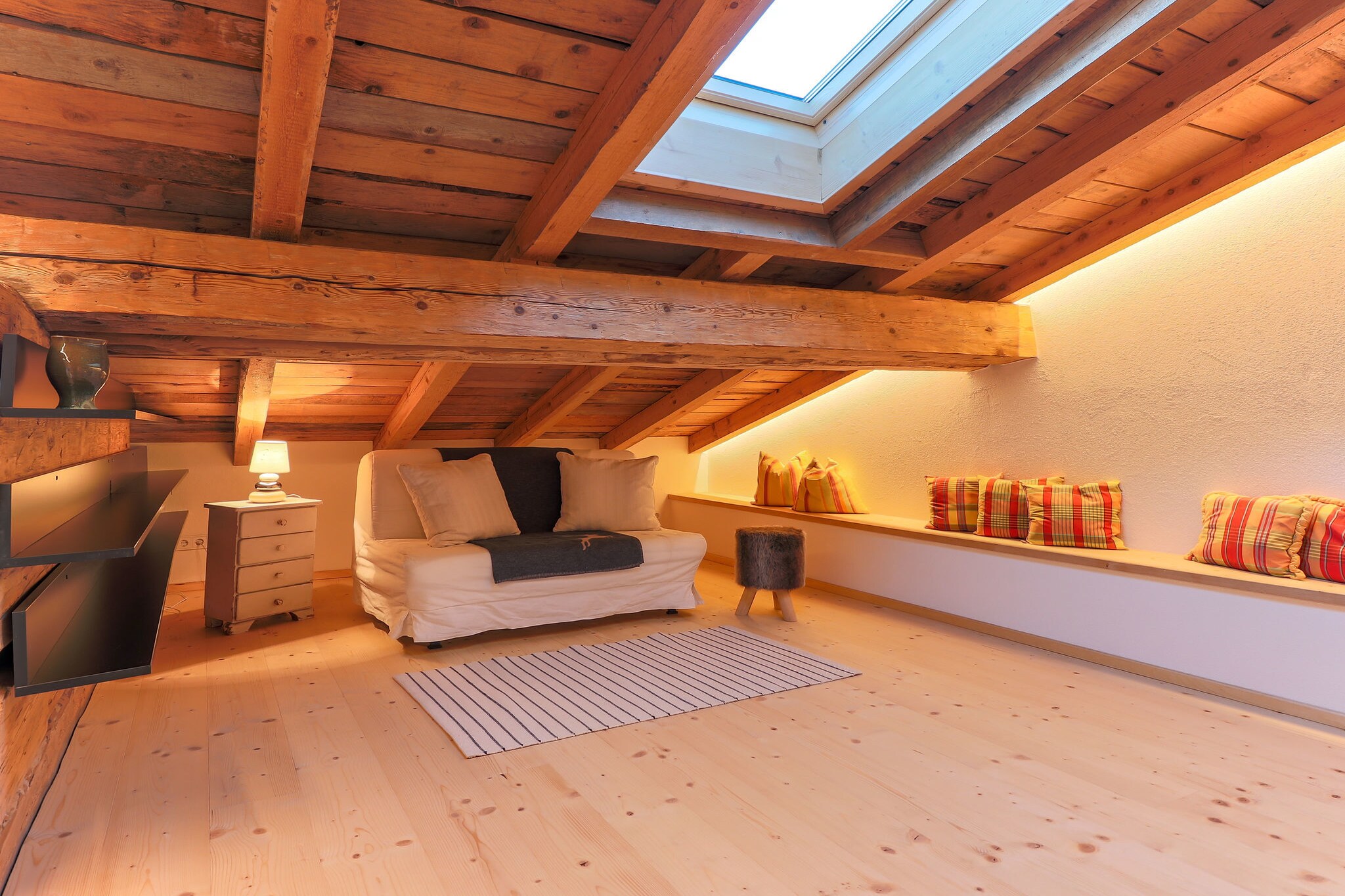 A spacious holiday home in Westendorf with 4-bedrooms and a capacity of 11 guests. It has access to free WiFi, sauna facility and is pet-friendly with maximum 1 pet allowed at a charge of €8/Night.
The home is located at a 100 m distance from the forest and is surrounded by the mountains with various walking, trekking and cycling paths in the immediate vicinity. Enjoy relaxing afternoons on the lake located 5 km away, explore around the town with amazing view of Kitzbuhel Alps. The town center is located at a distance of 4.5 km and you can avail groceries, enjoy numerous restaurants and get tourist information. Take a dip in the public pool located 5 km away after a long day in the mountains.
This child-friendly holiday home in Tyrol is well-equipped with a private garden, terrace and garden furniture. It has parking facility and play equipment on the premises.
Public transport is available at a distance of 2.5km.