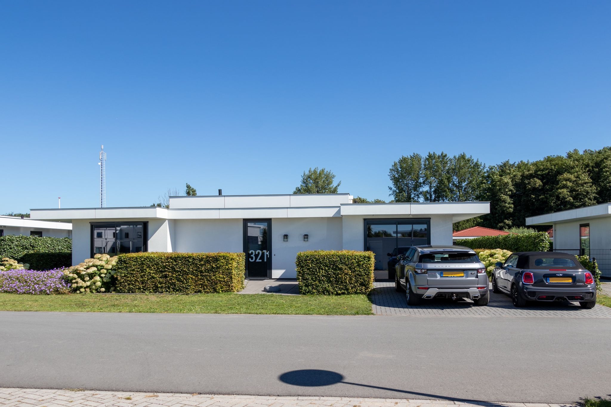 Villa with private jetty