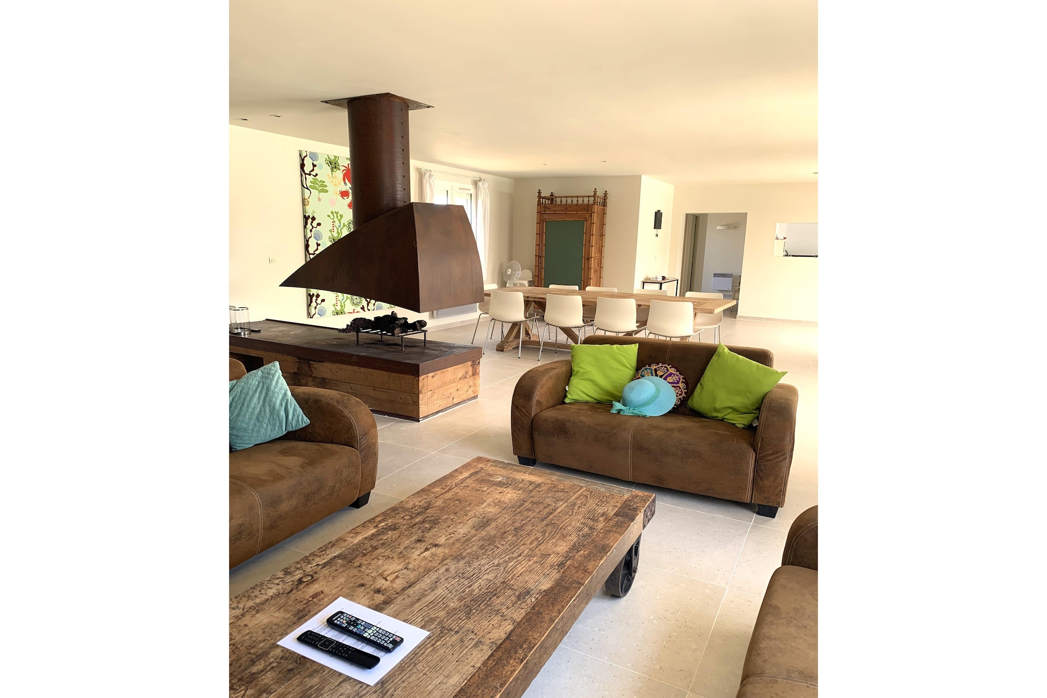 Villa Petite Champagne-Woonkamer