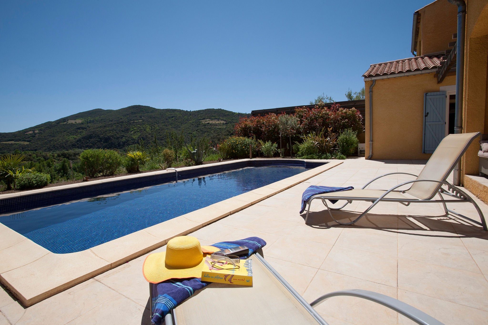Vakantievilla met veel sfeer, veel privacy en een verwarmbaar privé zwembad