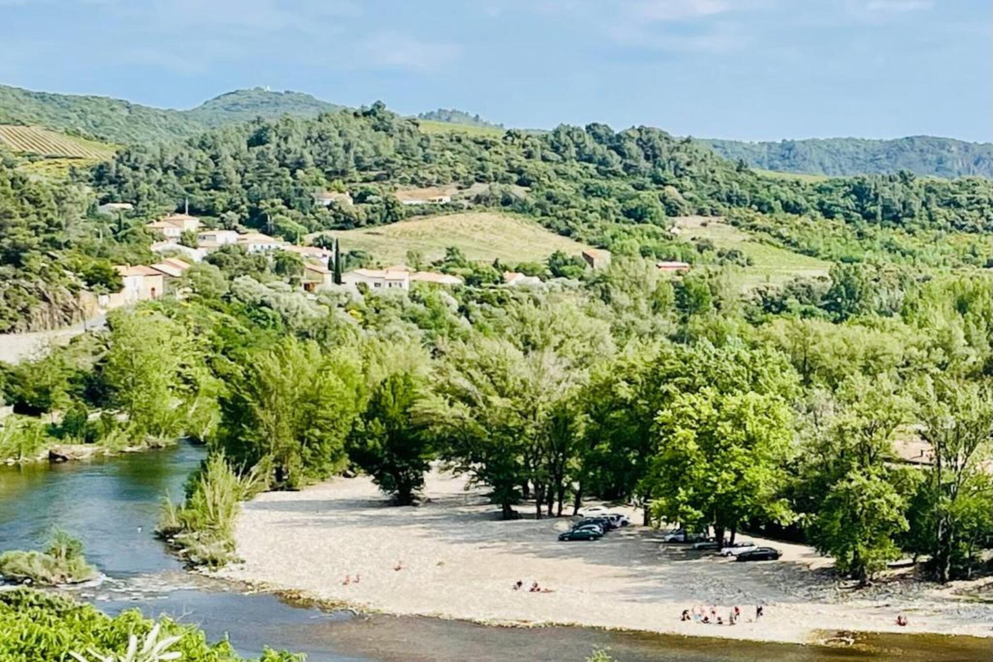 Au Cœur du Soleil-Gebieden zomer 5km