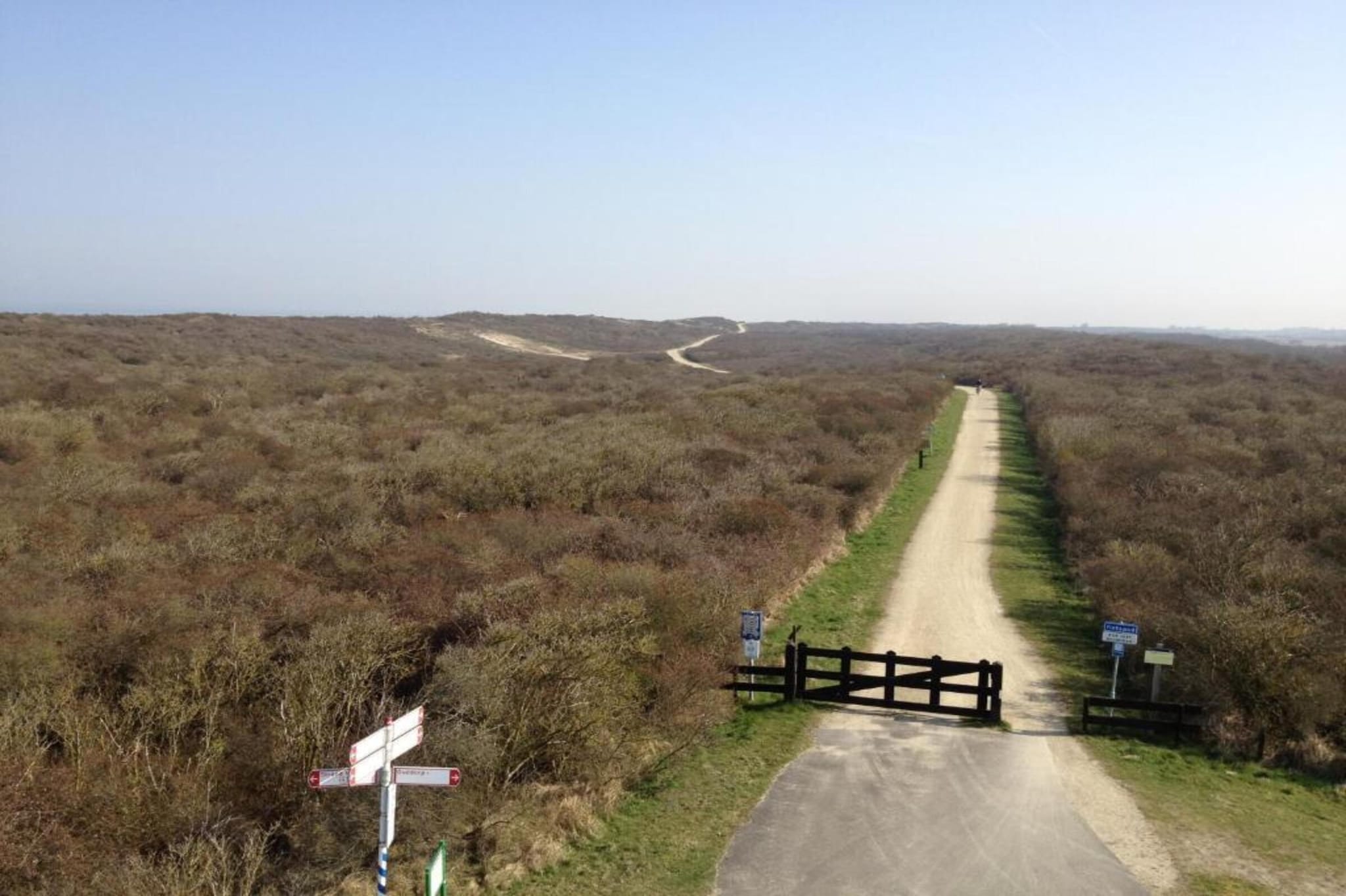 Strandpark Duynhille 2-Gebieden zomer 1km