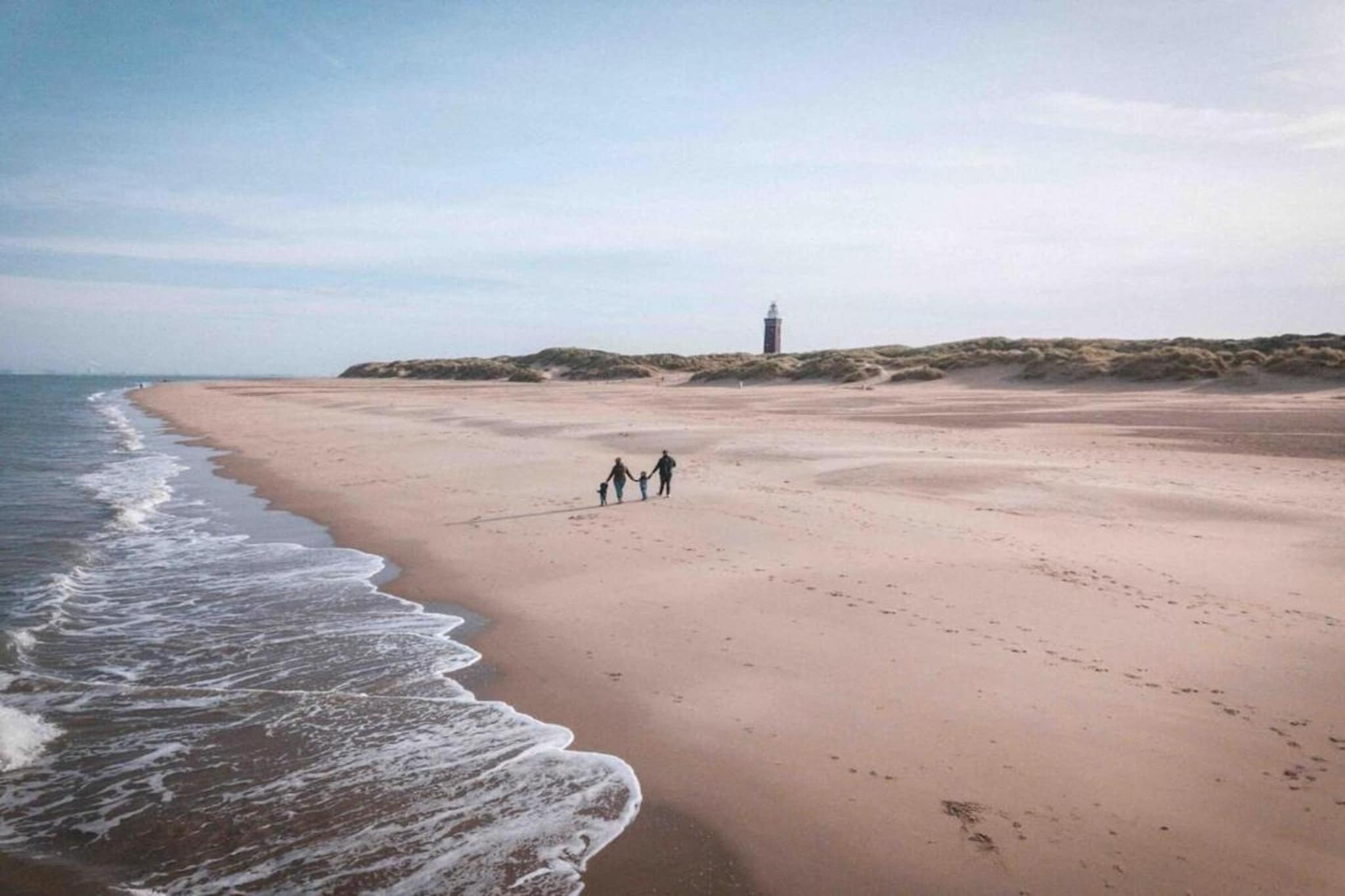 Strandpark Duynhille 2-Gebieden zomer 1km