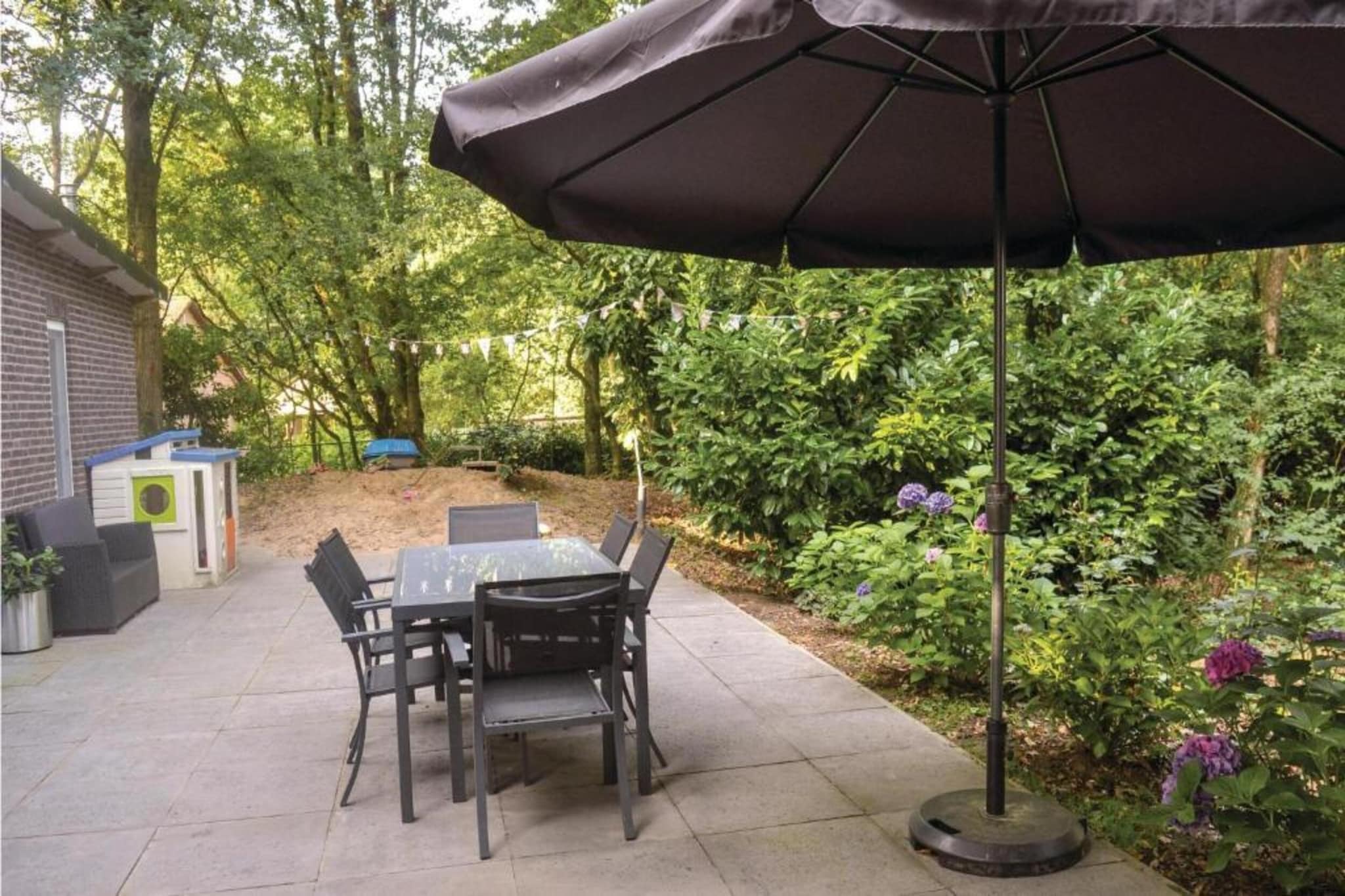 Dorpswoning In het Bos-Balcon-terrasse