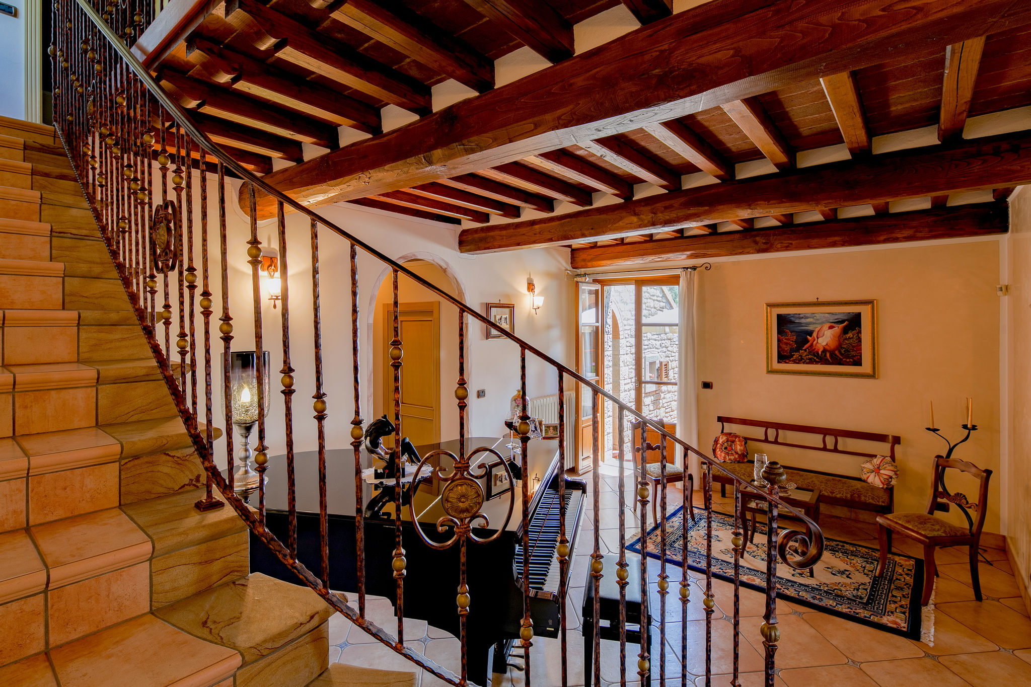 Villa de luxe avec jacuzzi à Cortona en Toscane