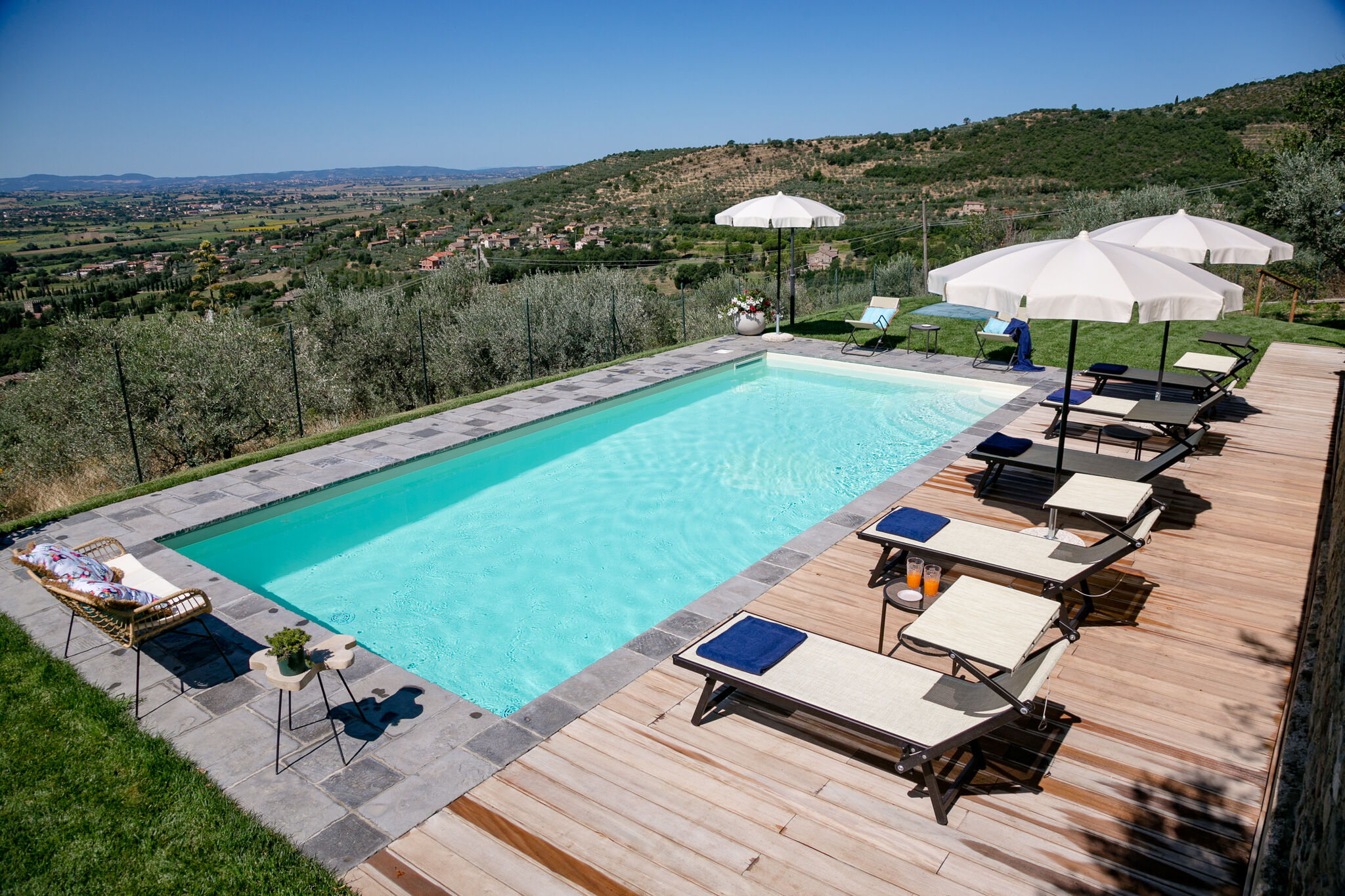 Luxuriöse Villa mit Whirlpool in Cortona, Toskana