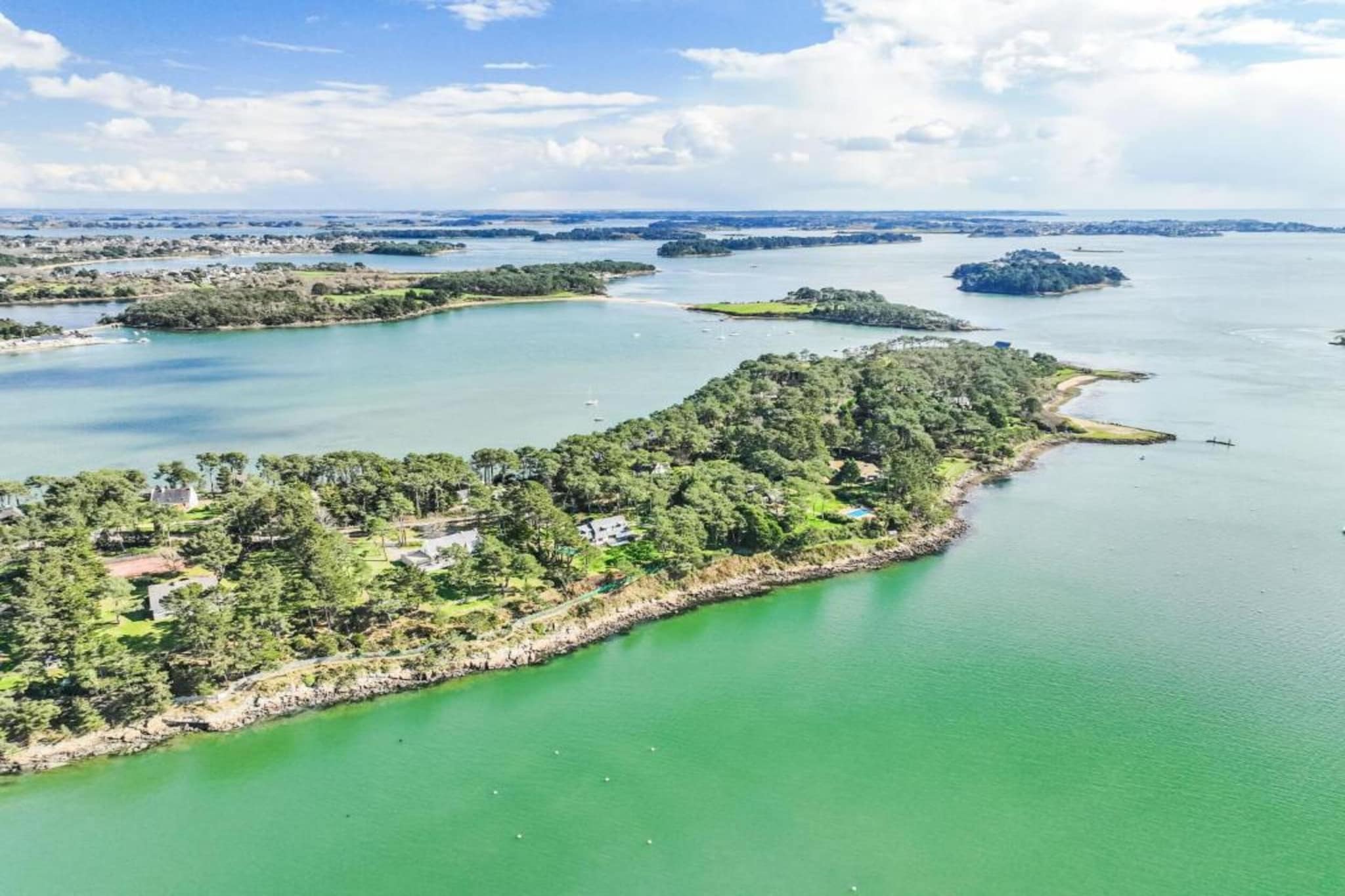 Les Iles du Morbihan 1-Areas summer 5km