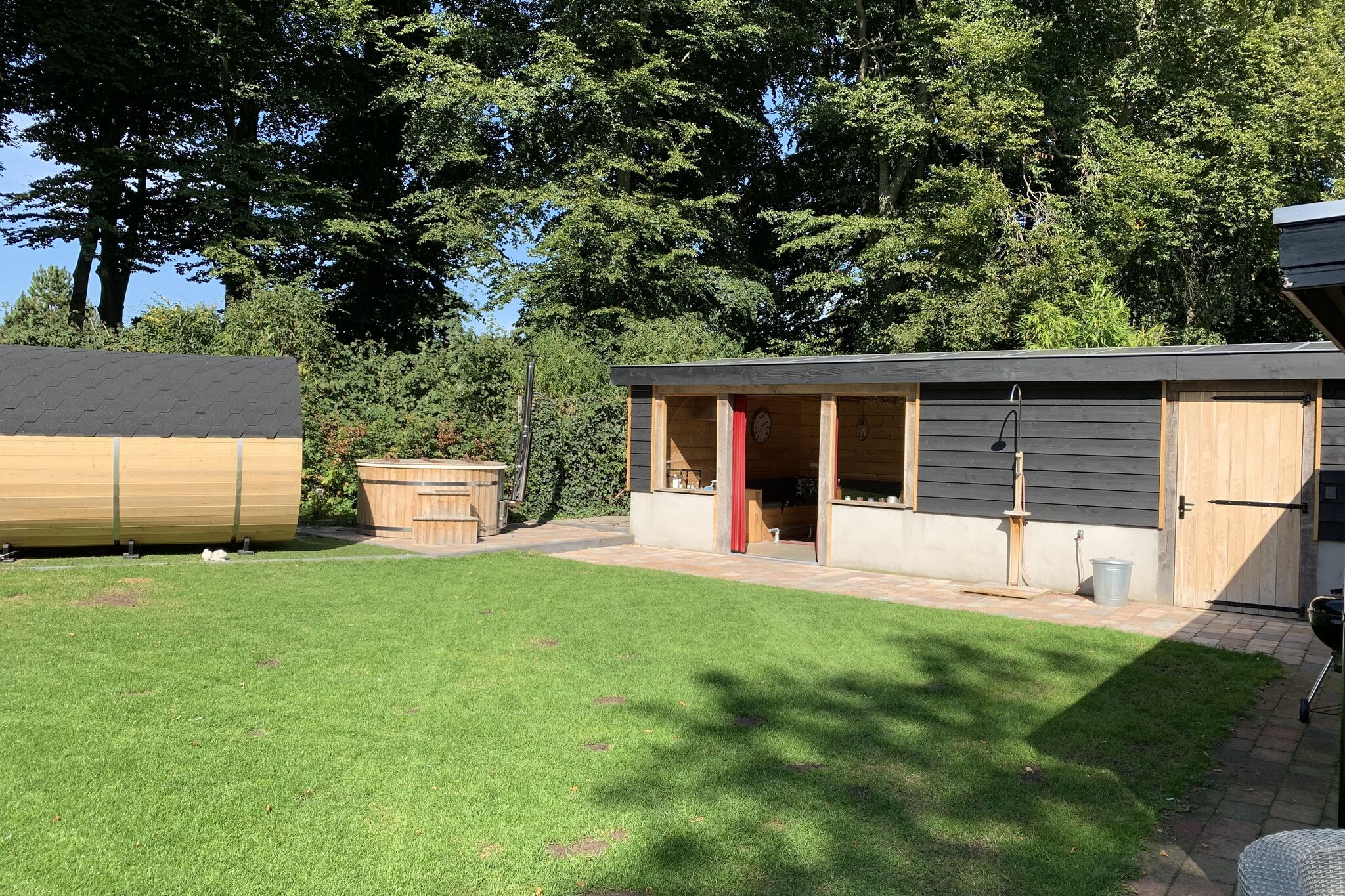 Maison de vacances avec porche couvert et sauna