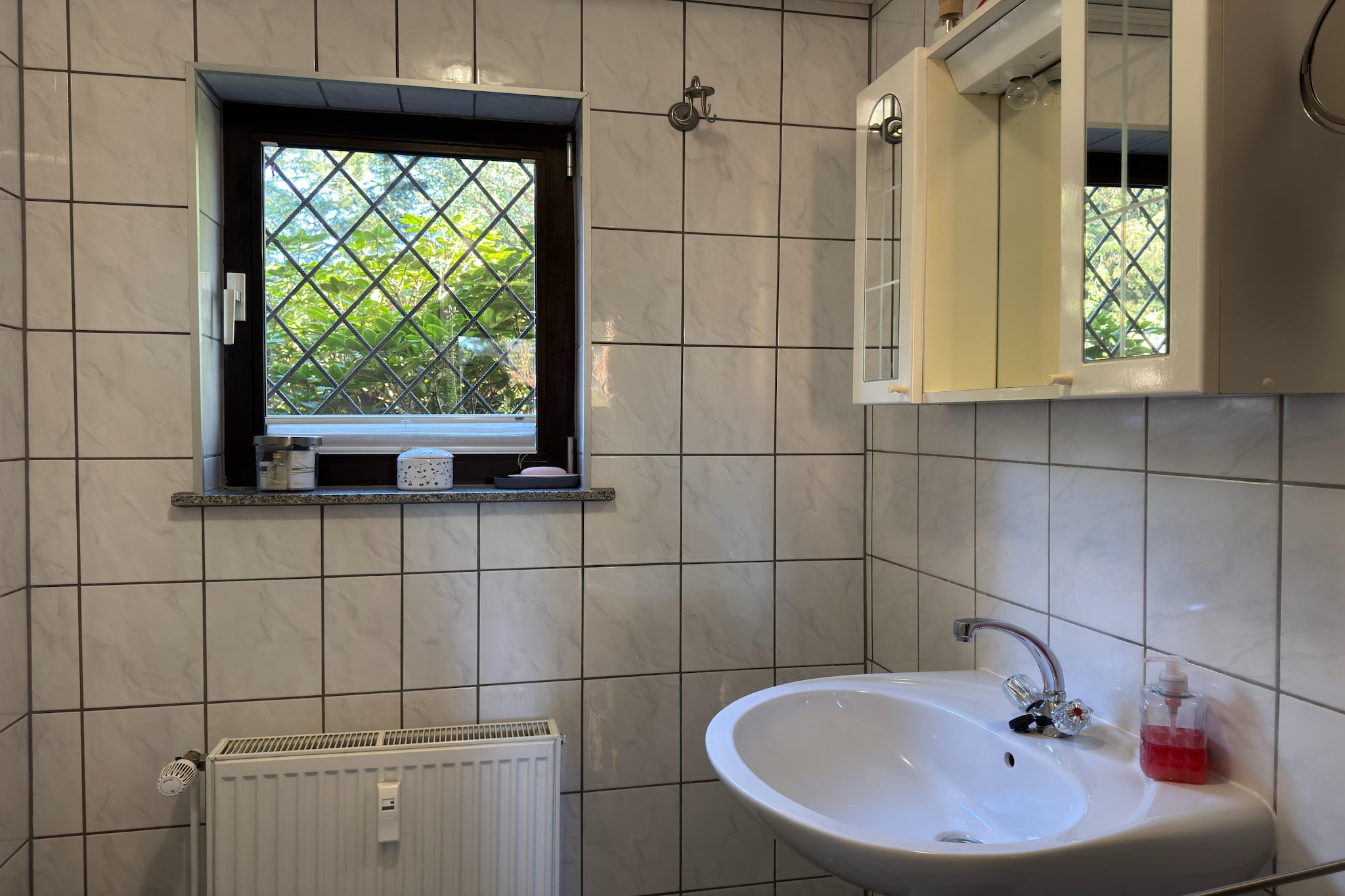 Ferienwohnung Weitblick I und II - Badkamer