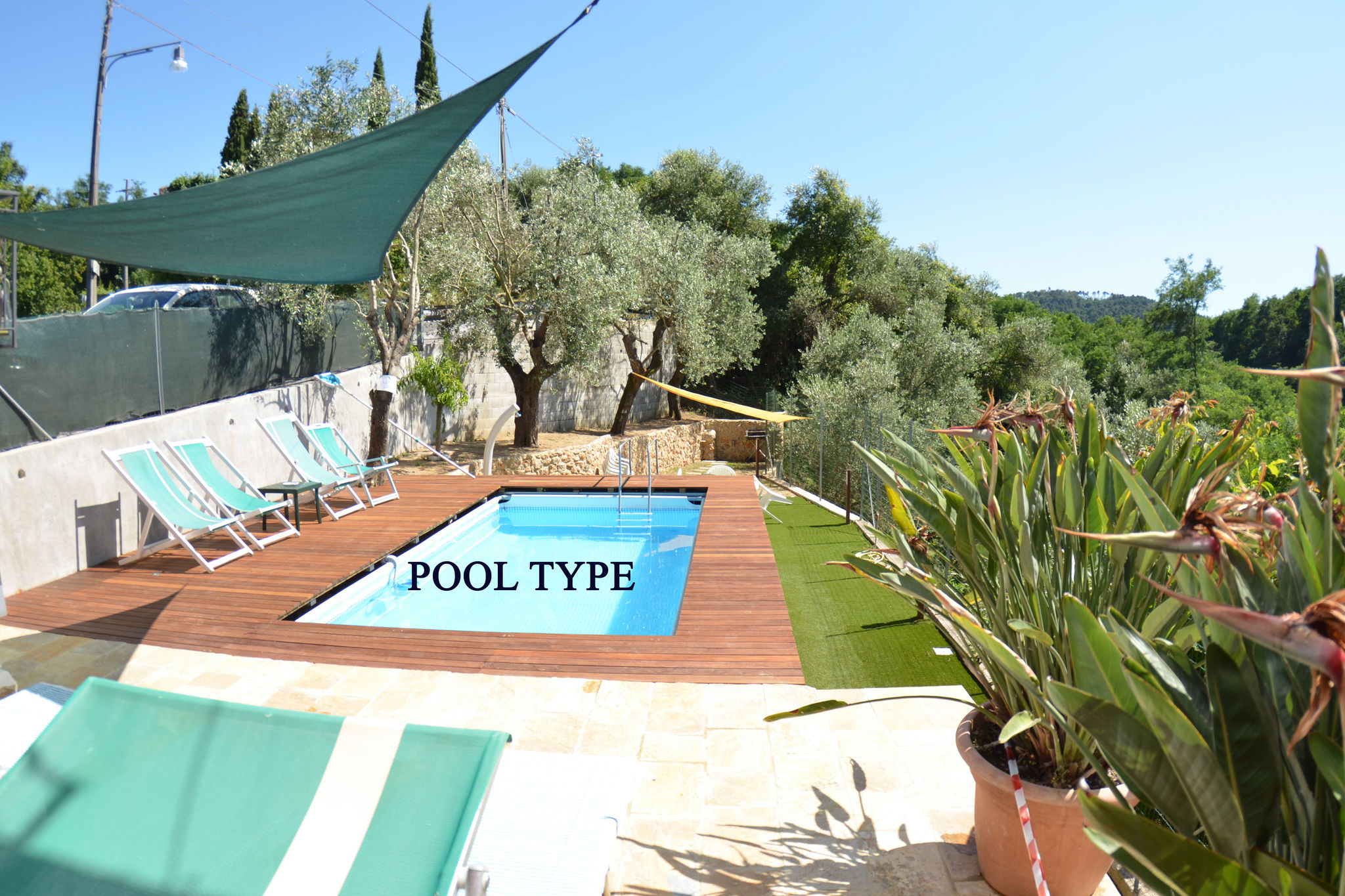 Schönes Ferienhaus mit Swimmingpool in Massarosa