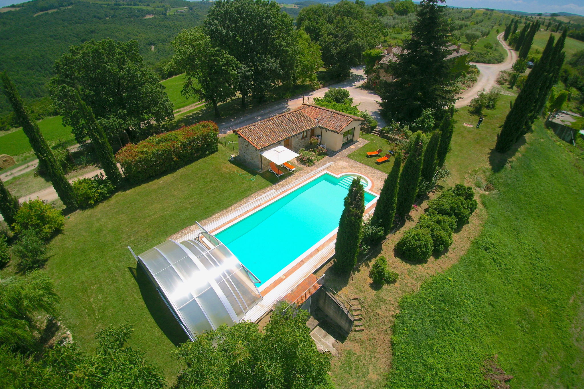 Luxuriöse Villa mit eigenem Swimmingpool in San Venanzo