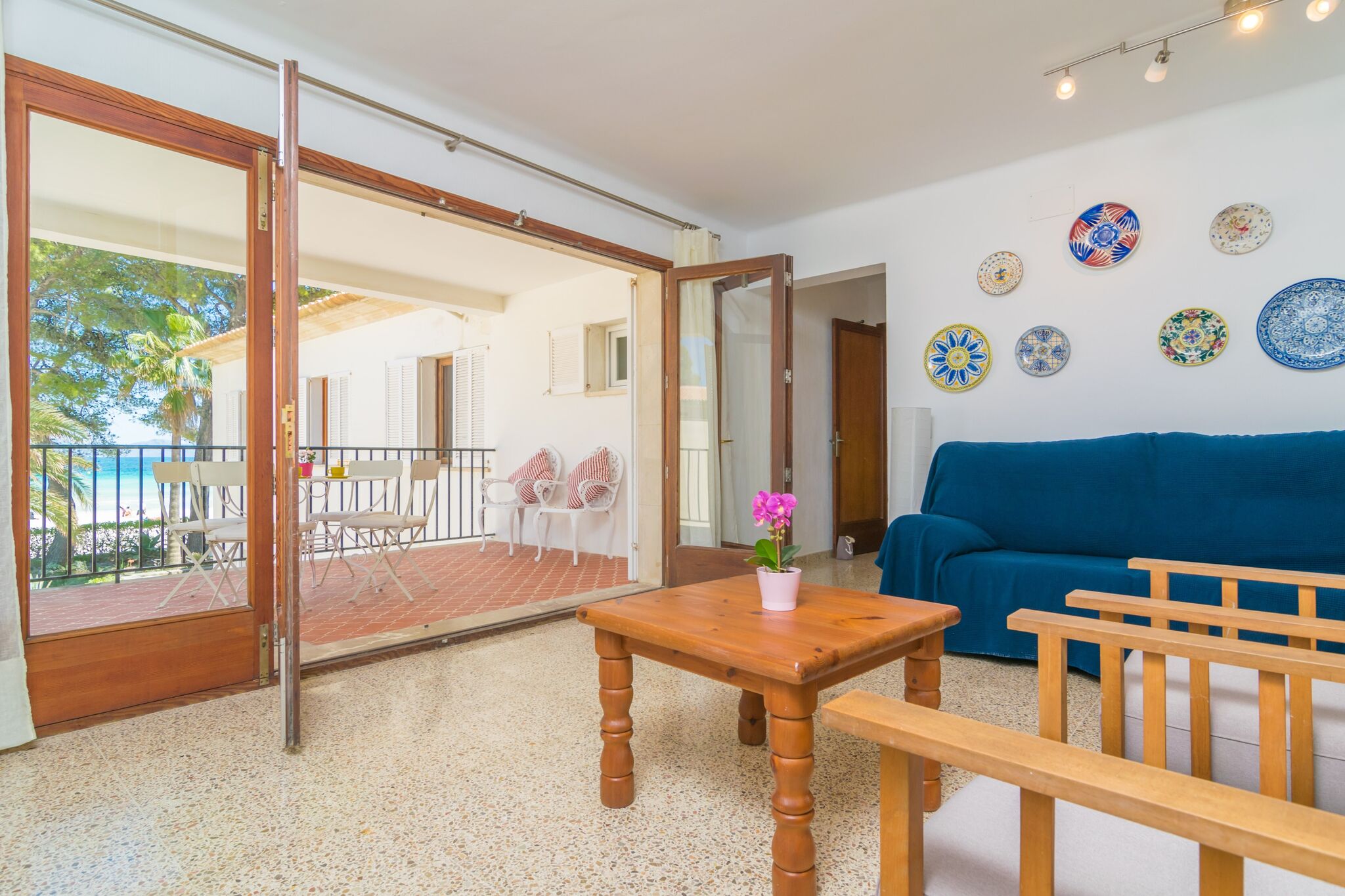 GARBALLONS - Appartement voor 6 personen in de haven van Alcudia.