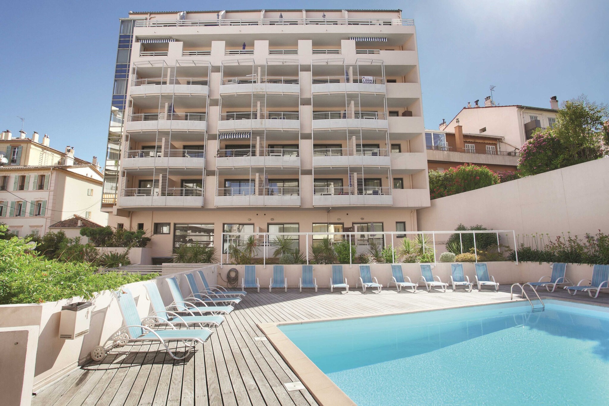 Net stadsappartement met airconditioning in hartje Cannes