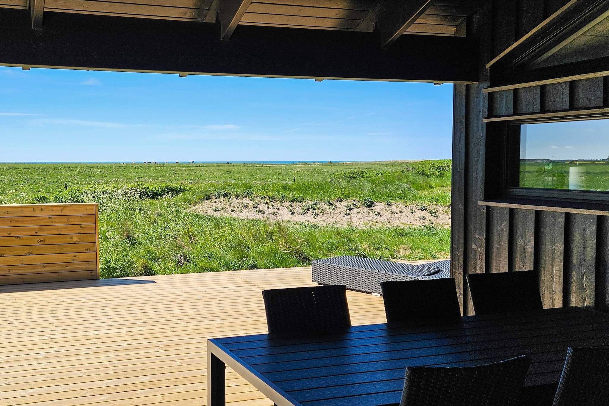 Maison de vacances pour 4 a Løkken - Vue sur l'eau