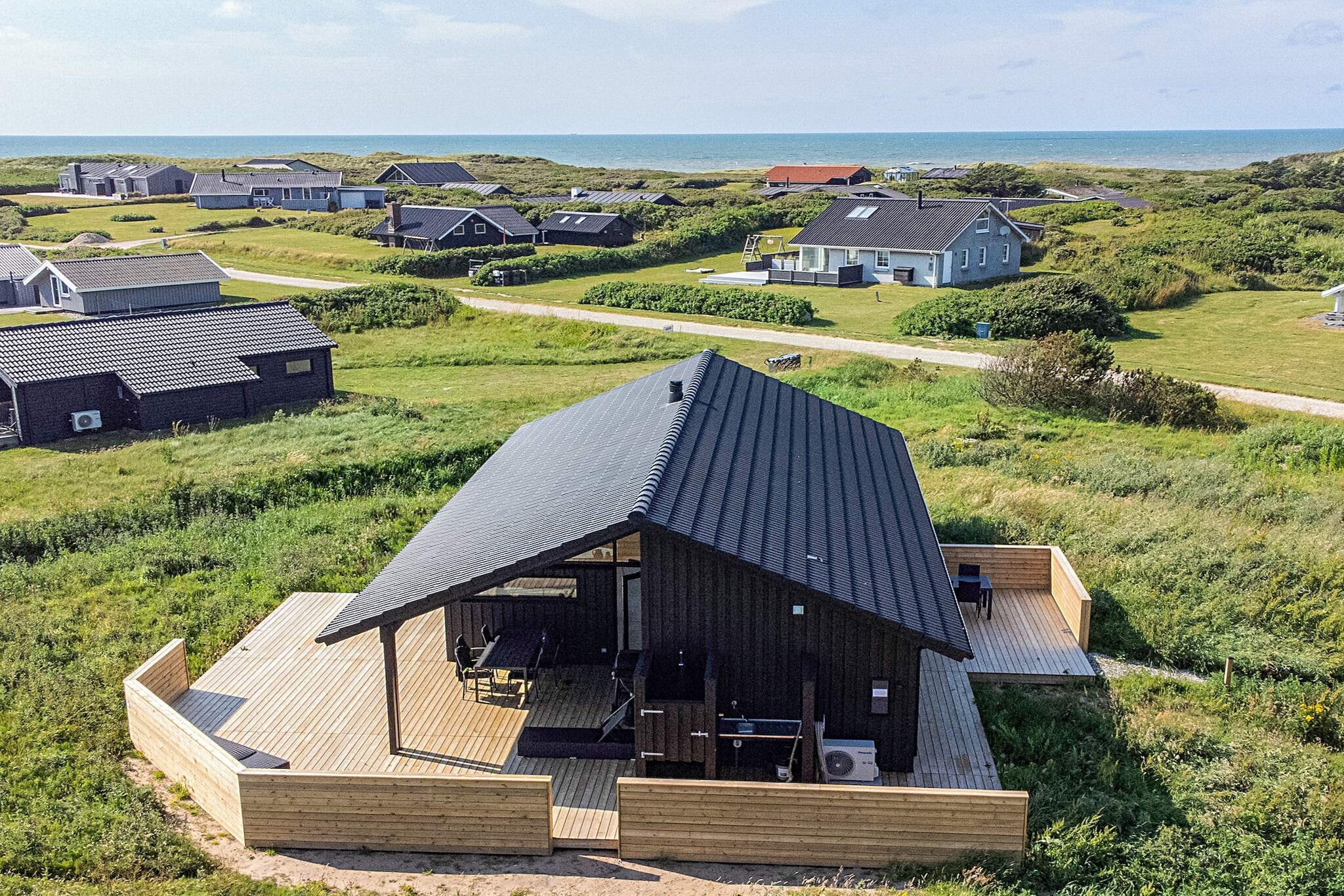 Maison de vacances pour 4 a Løkken - Vue sur l'eau