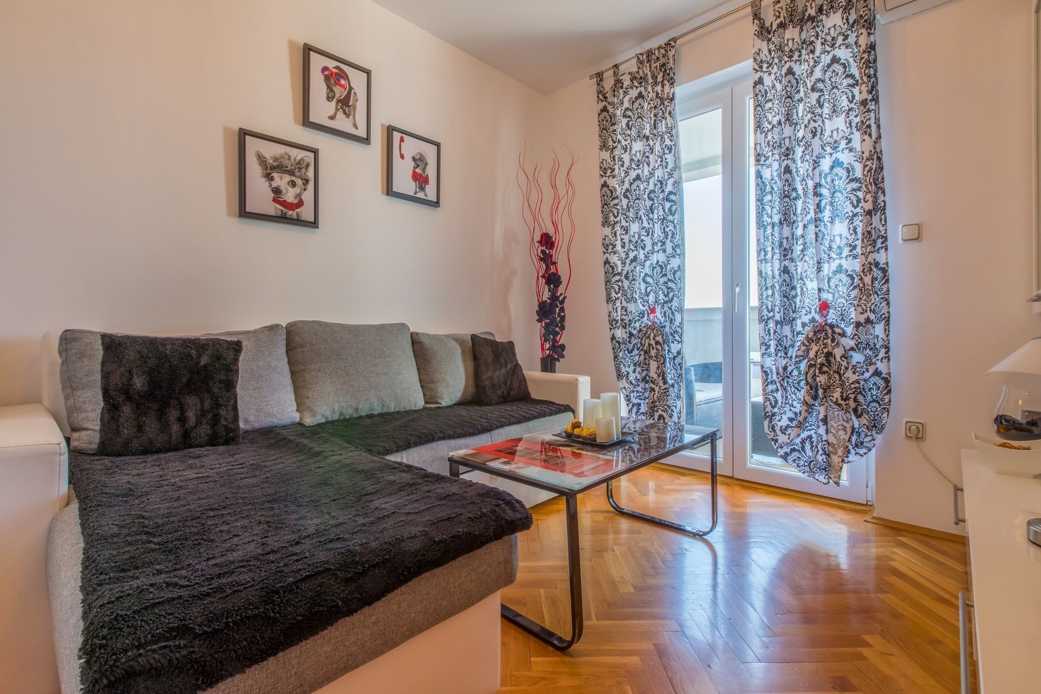 Opulent ausgestattetes Apartment in Crikvenica mit Meerblick