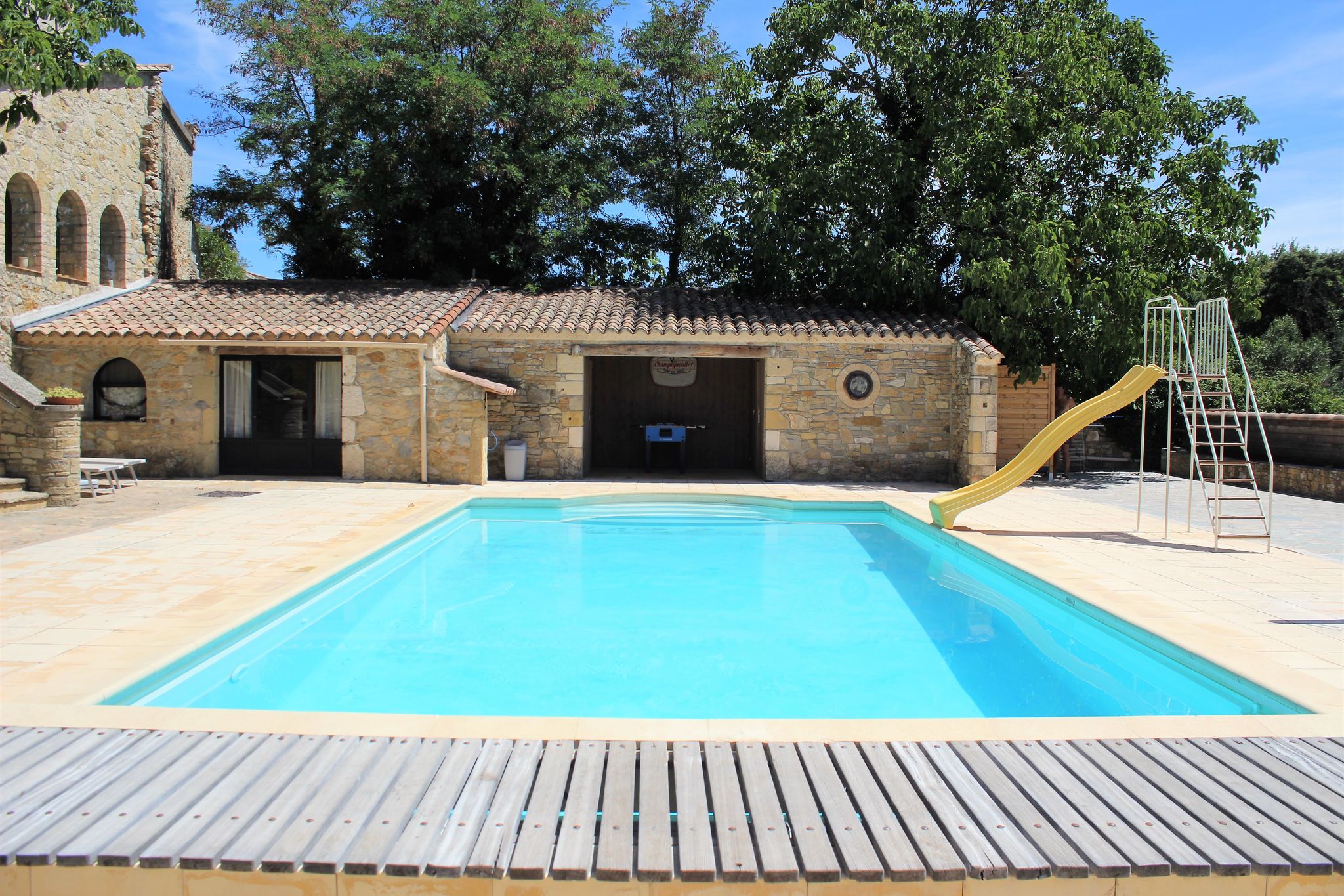 Holiday Home in Saint-Marcel-de-Careiret with Heated Pool
