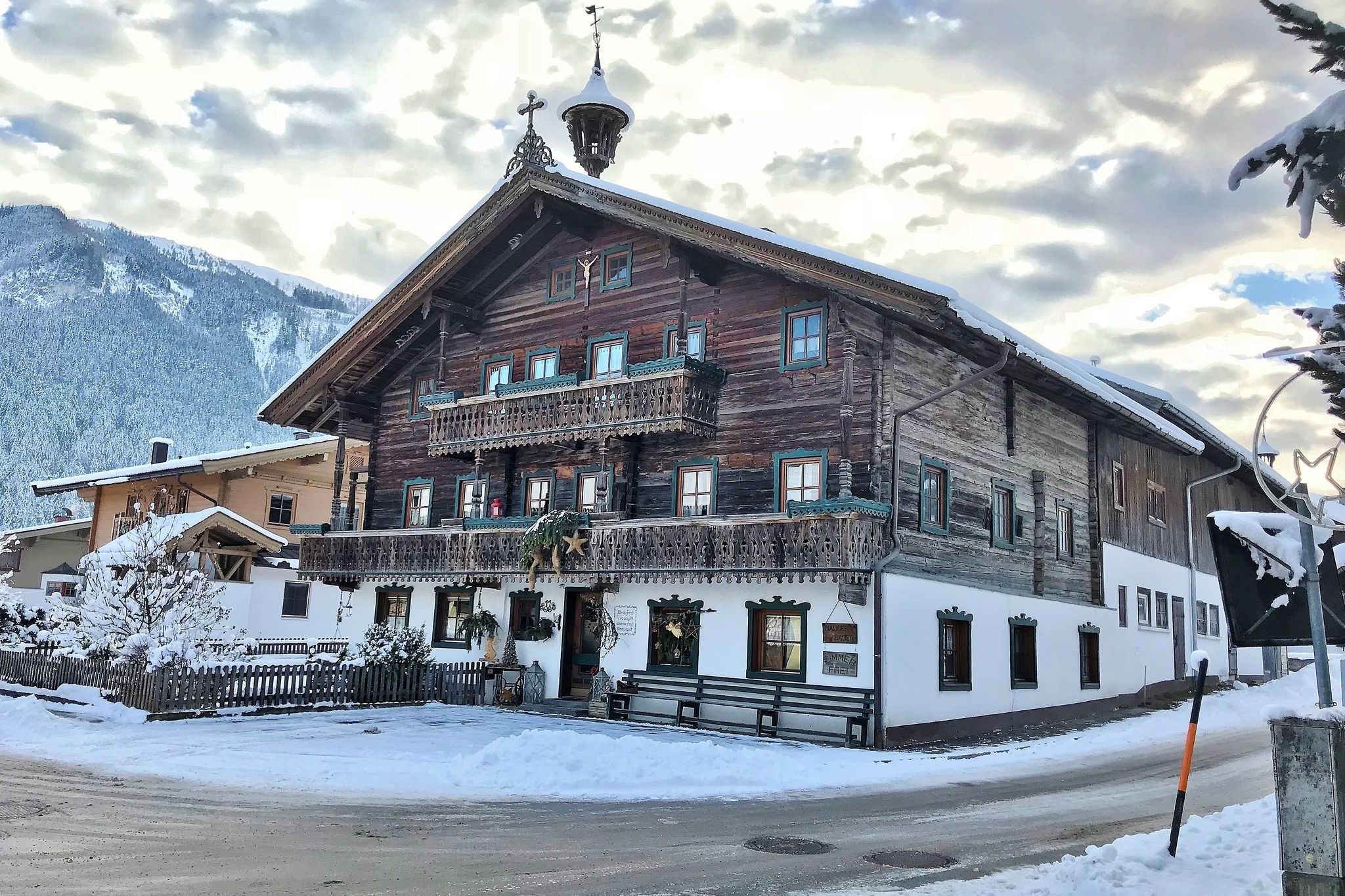Vintage-Ferienwohnung, Bramberg am Wildkogel nahe Skigebiet