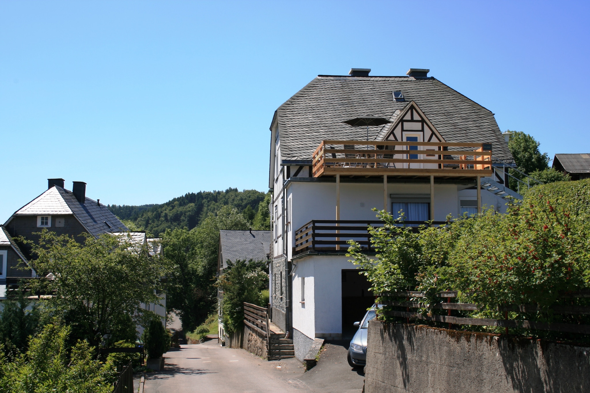 Am Iberg-Buitenkant zomer