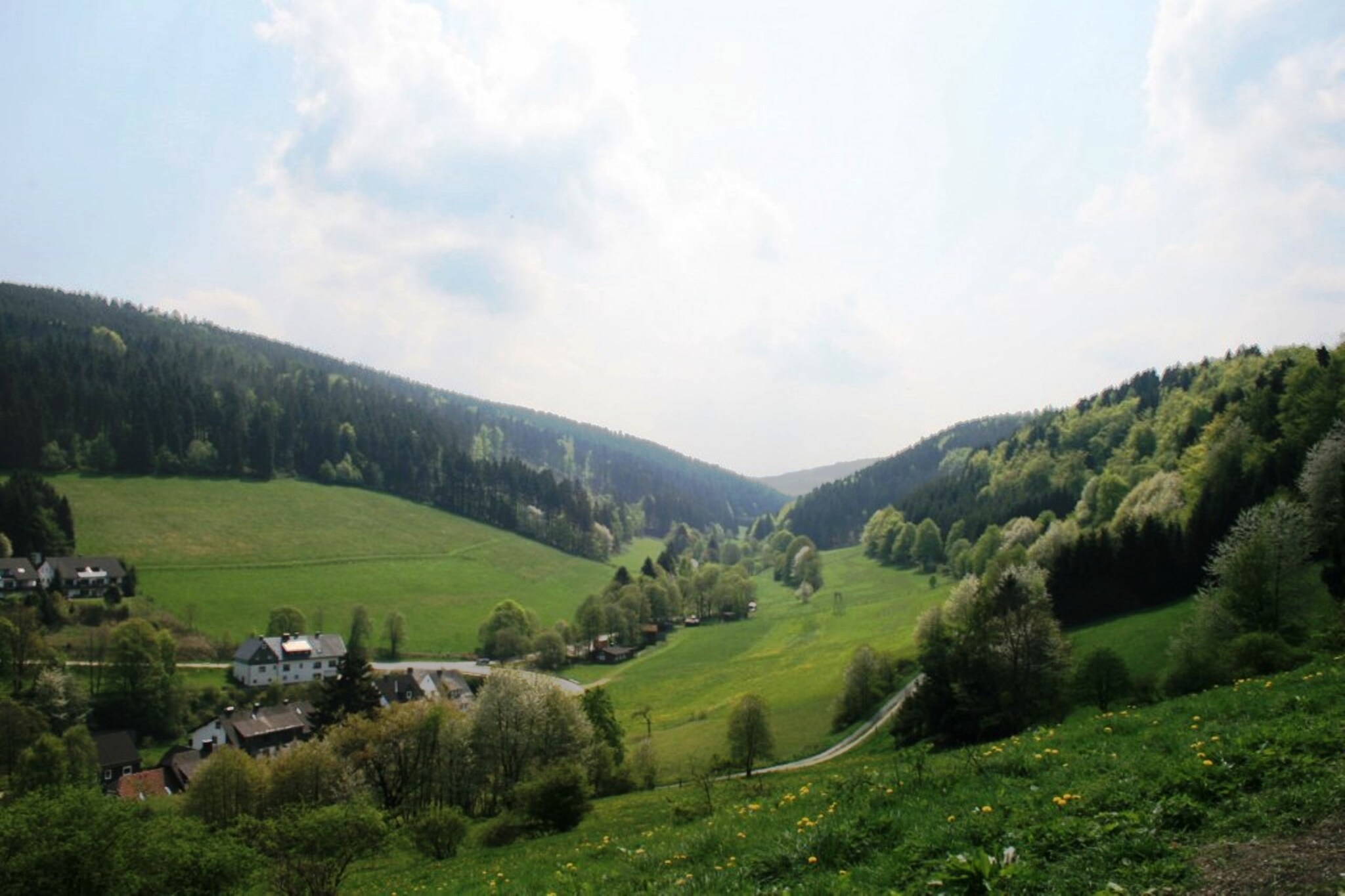 Am Iberg-Gebieden zomer 1km