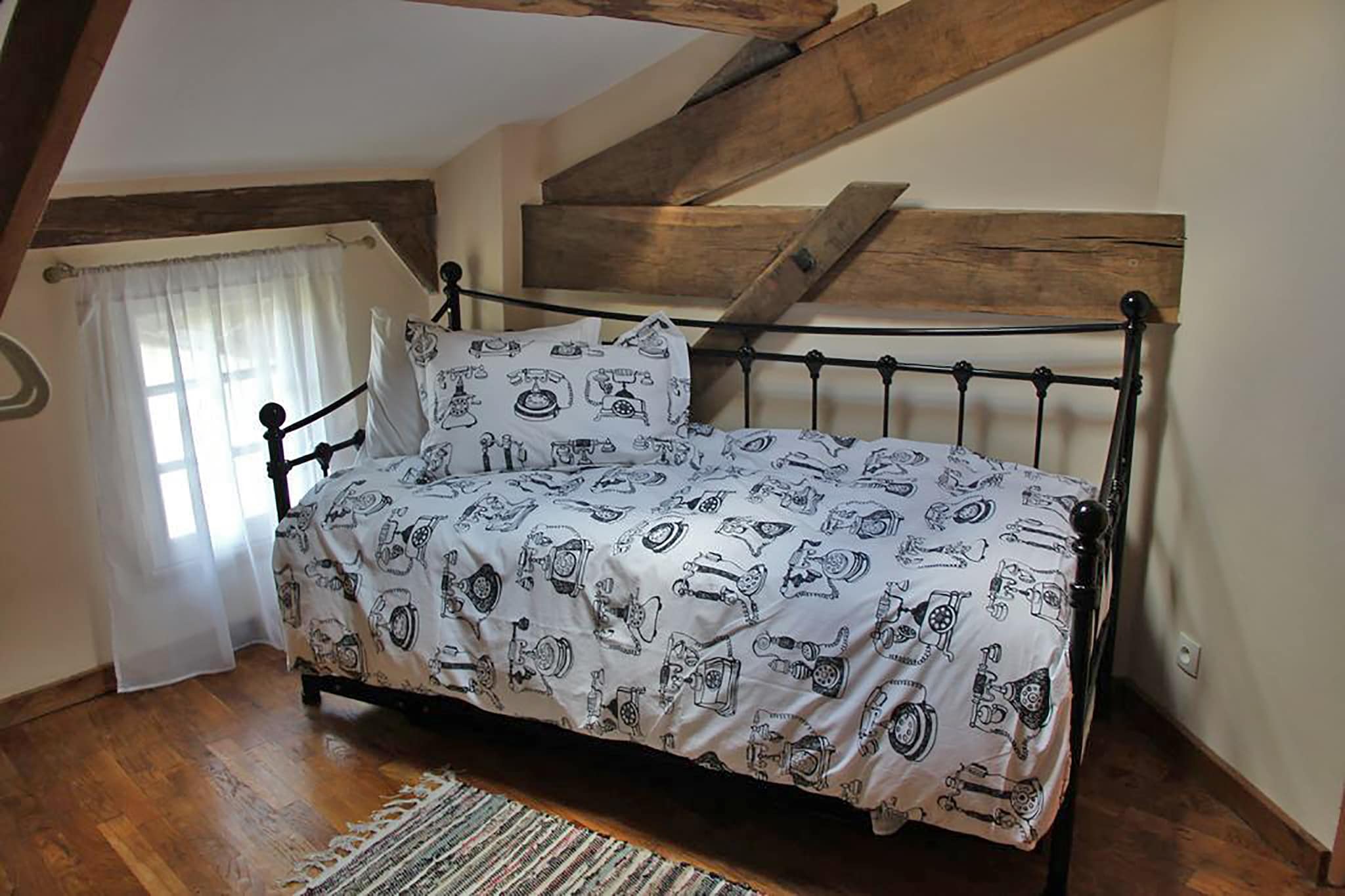 Maison fabuleuse avec piscine-Slaapkamer